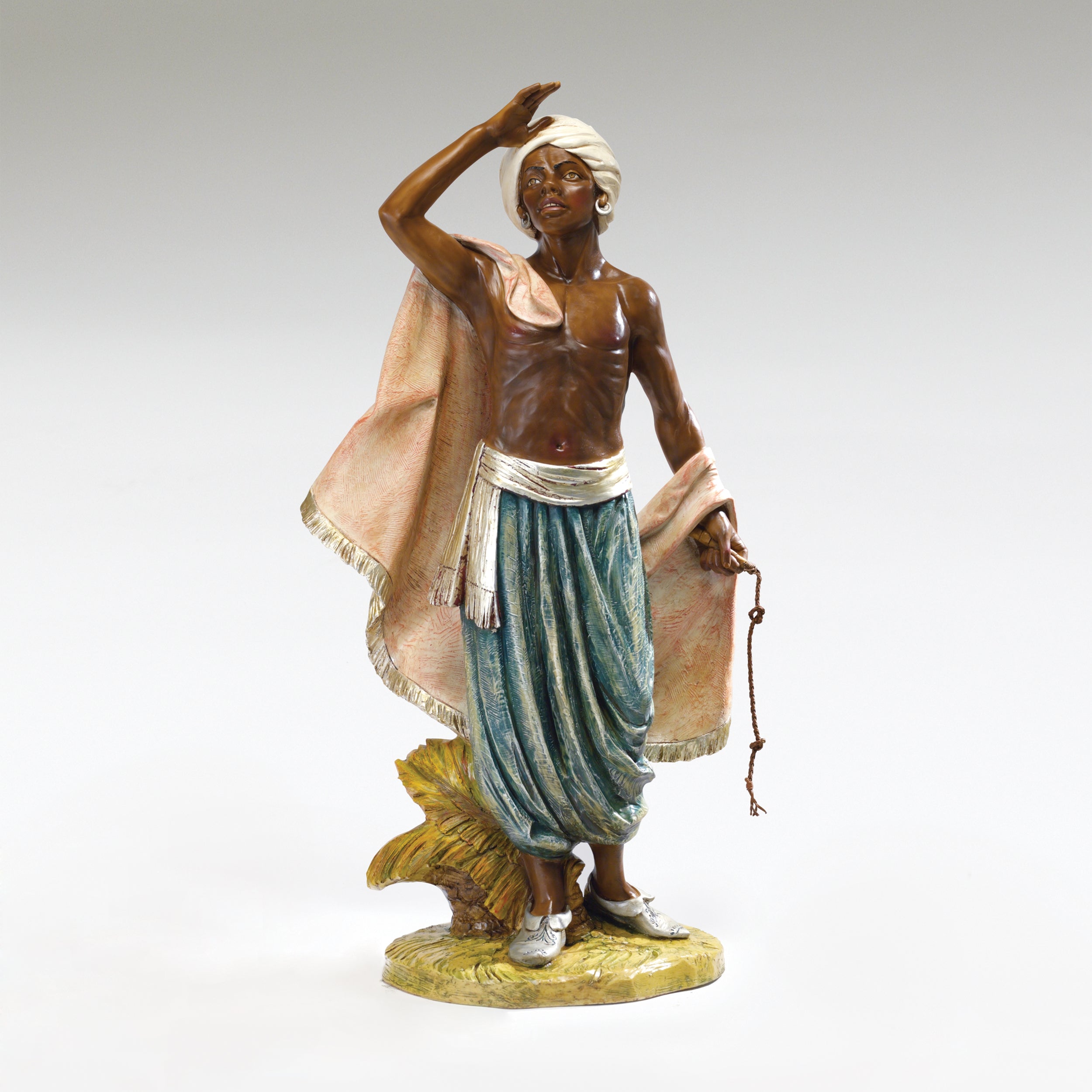 Fontanini Aman Camel Driver Statue - 50" Scale