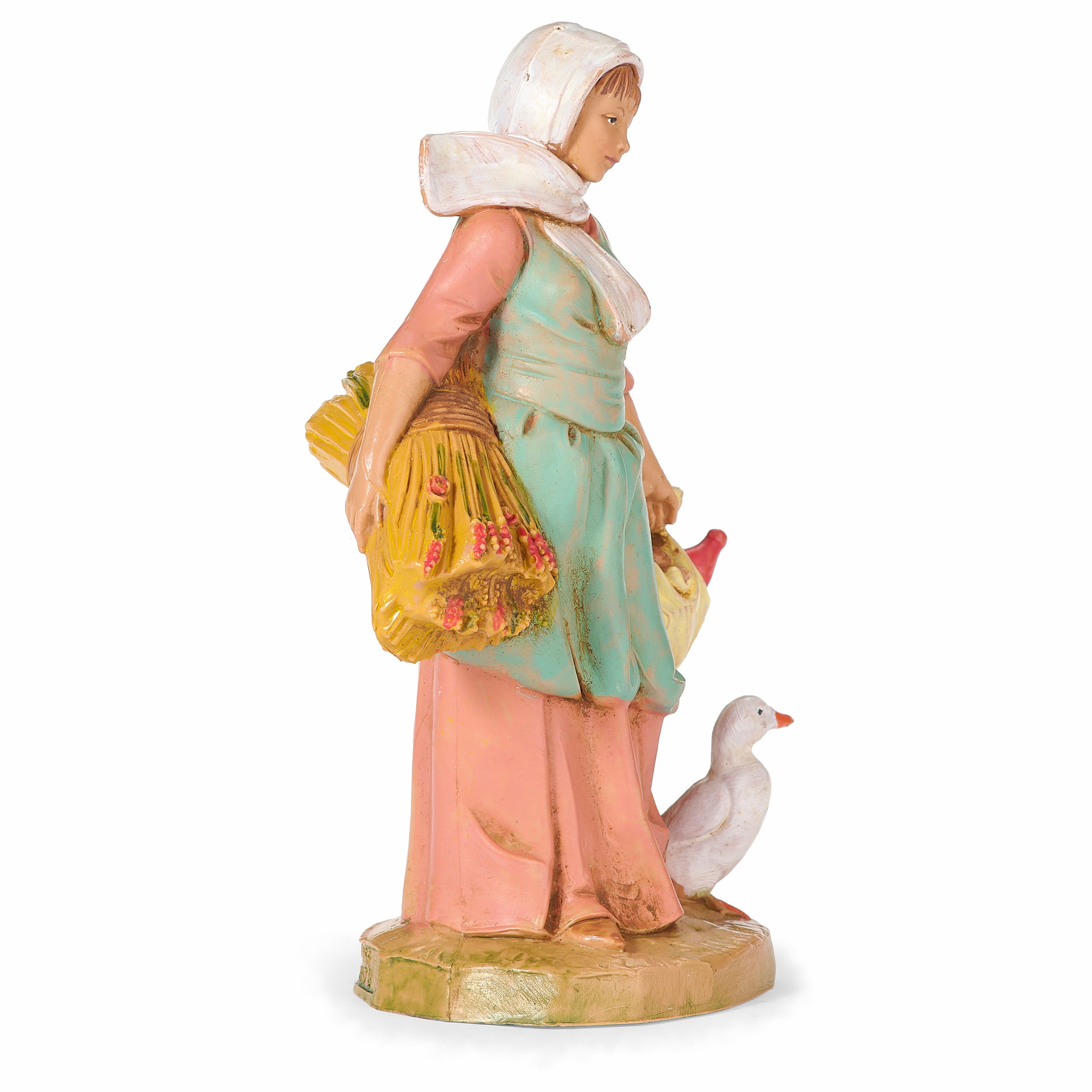 Fontanini Hannah the Farmer - 5" Scale