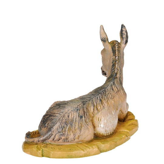 Fontanini Seated Donkey - 7.5" Scale