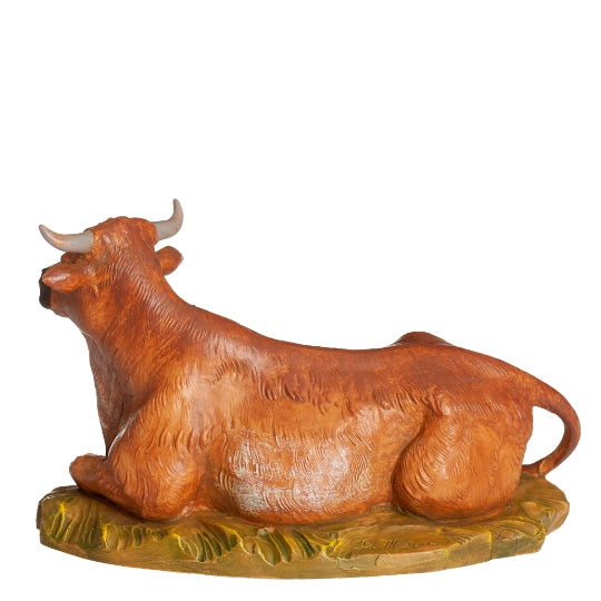 Fontanini Seated Ox - 7.5" Scale