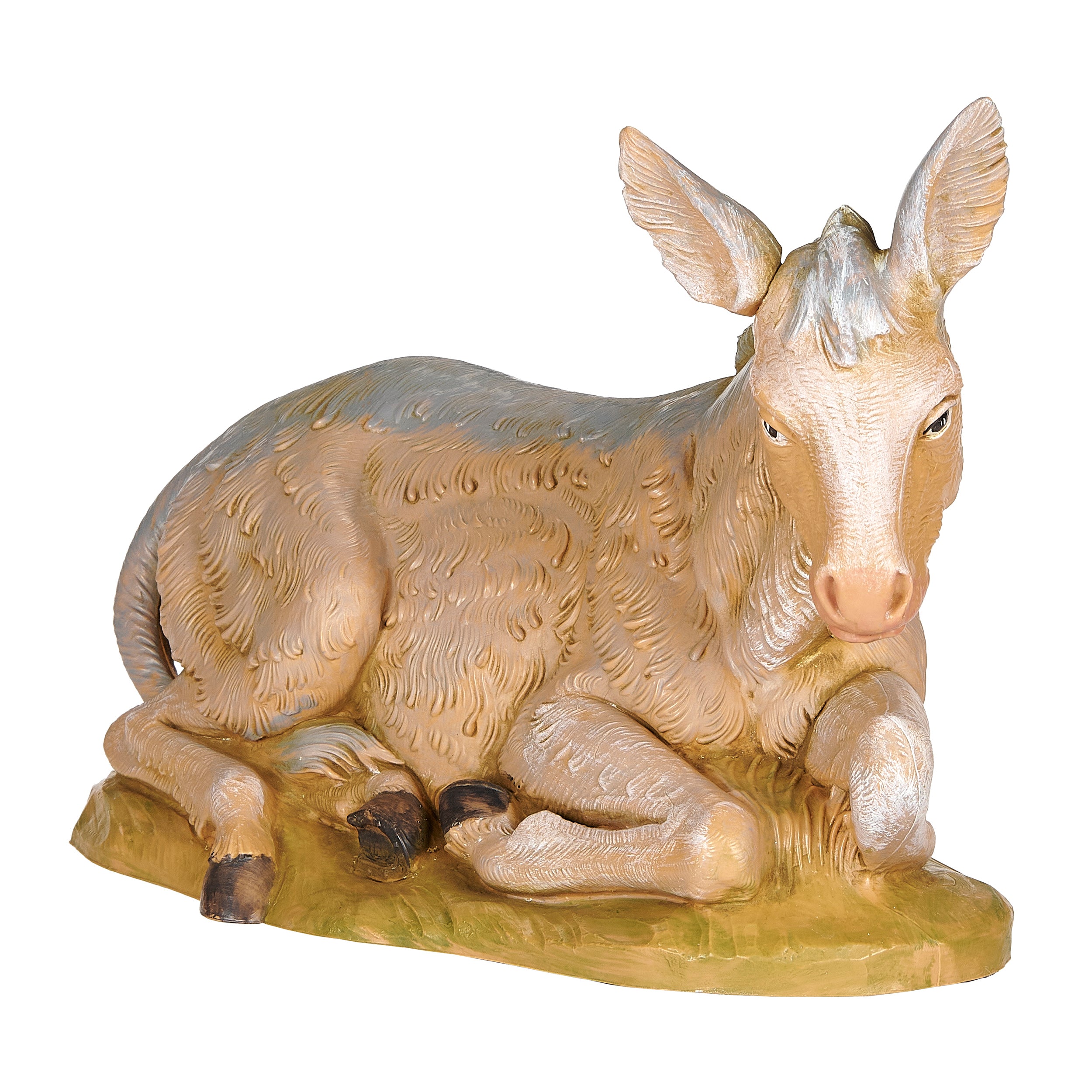 Fontanini Seated Donkey - 12" Scale