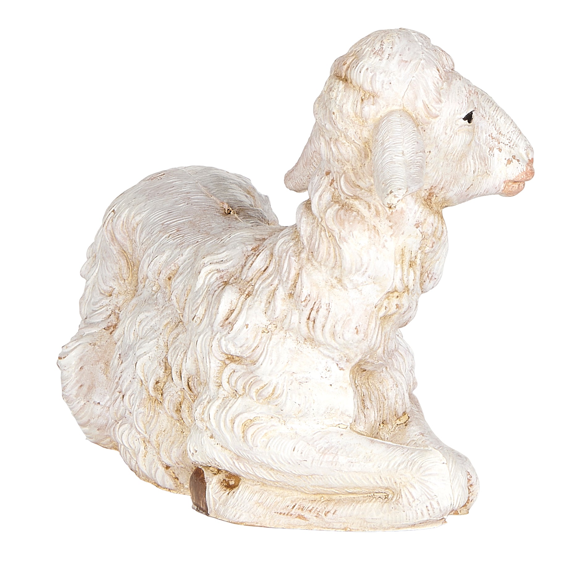 Fontanini Seated White Sheep - 12" Scale