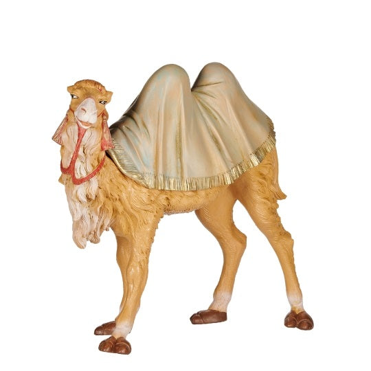 Fontanini Standing Camel with Saddle - 12" Scale