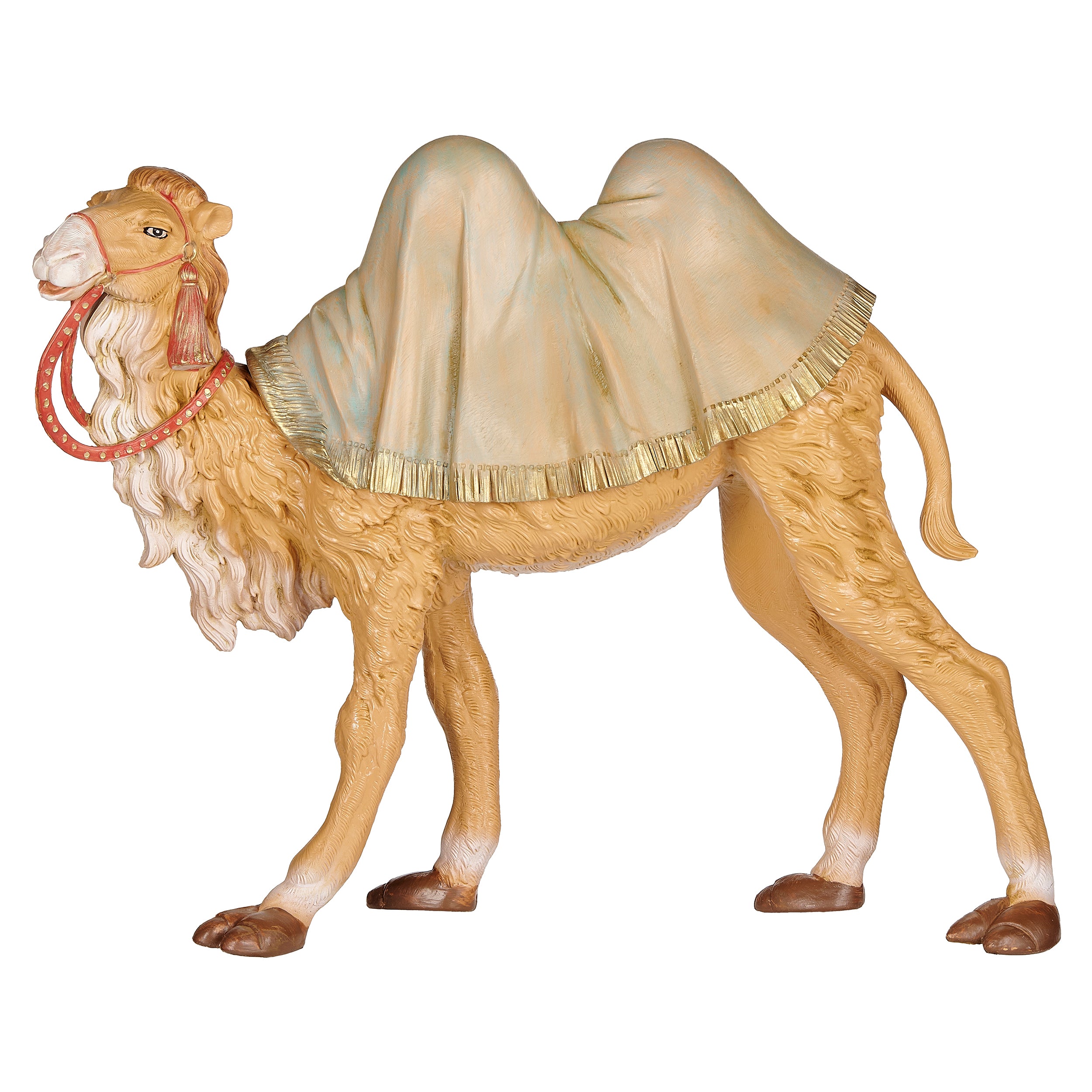 Fontanini Standing Camel with Saddle - 12" Scale