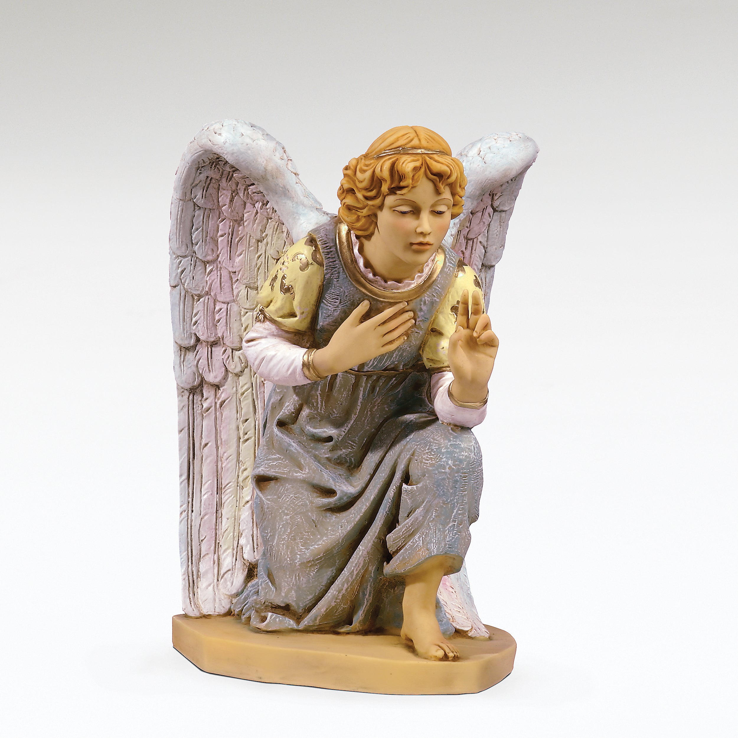 Fontanini Kneeling Angel Statue - 27" Scale