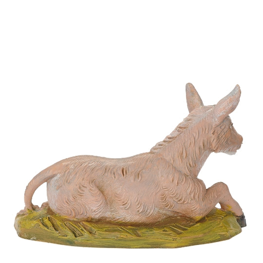 Fontanini Seated Donkey – 5" Scale
