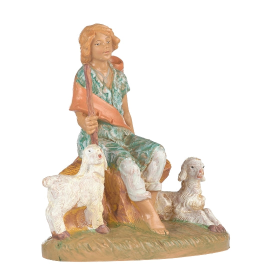 Fontanini Peter the Boy Shepherd - 5" Scale