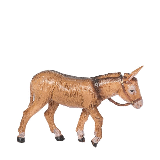 Fontanini Donkey with Cross Marking - 5" Scale