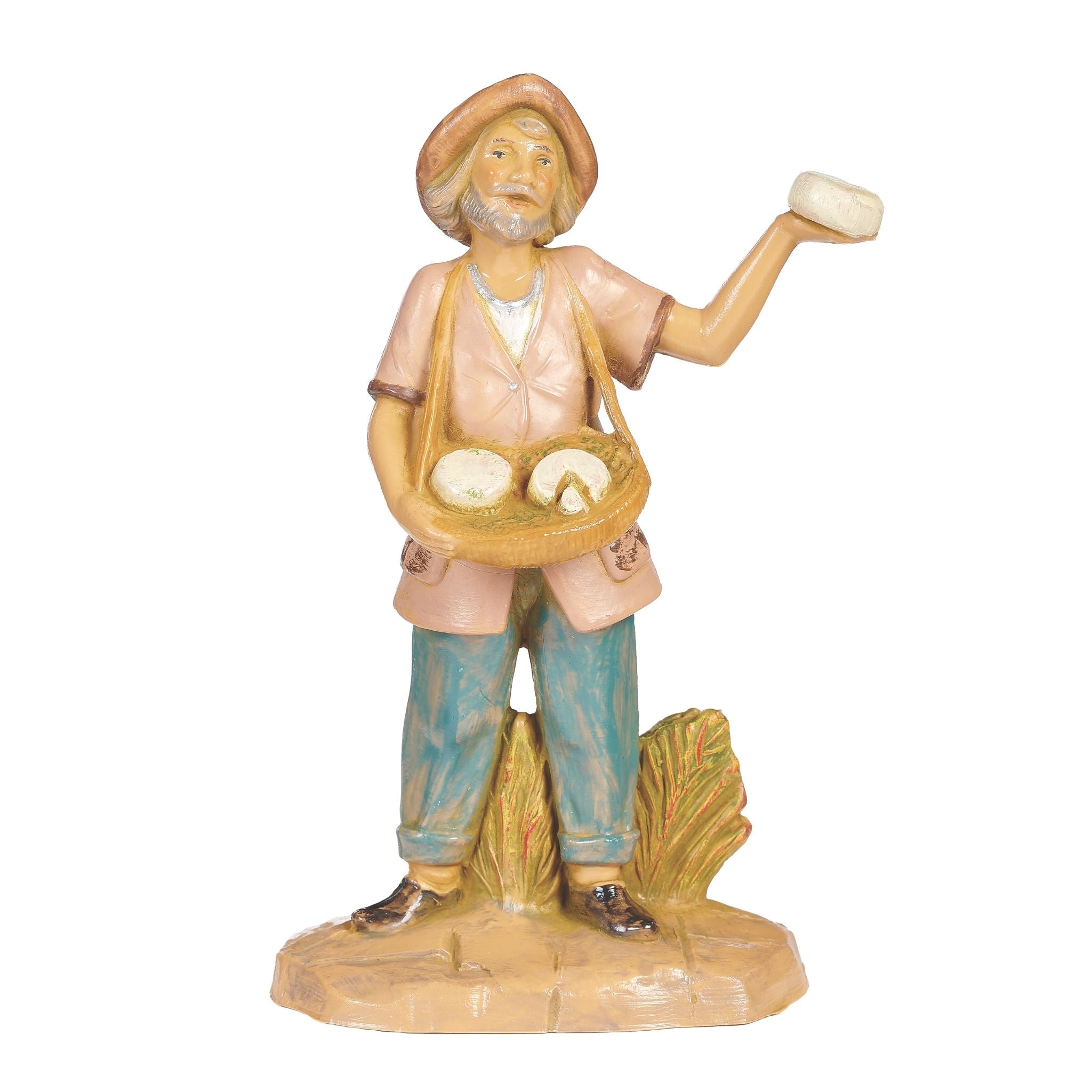 Fontanini Lorenzo, Cheese Peddler – 5" Scale