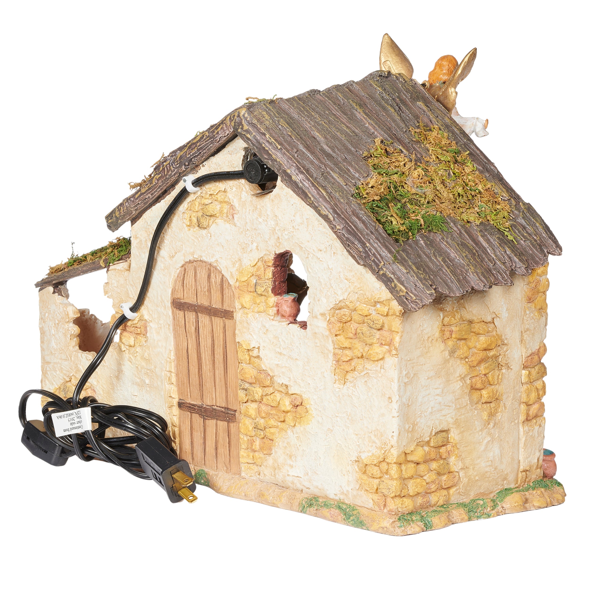 Fontanini 6-PC Lighted Nativity Set with Resin Stable - 5" Scale