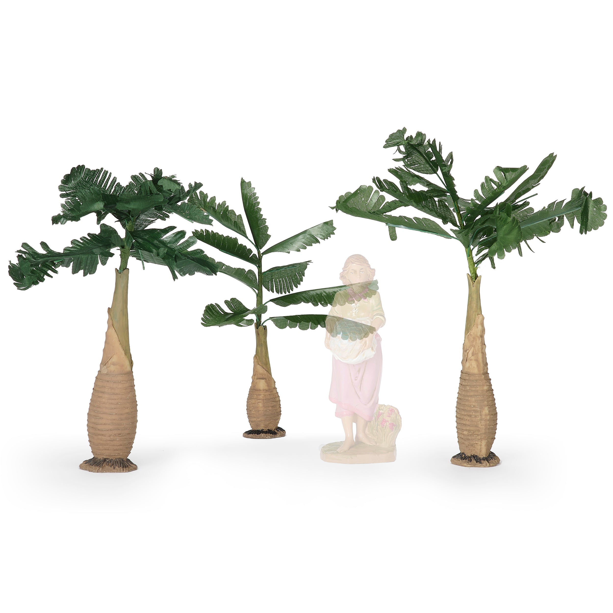 Fontanini Cyprus Palm Tree Set - 5" Scale