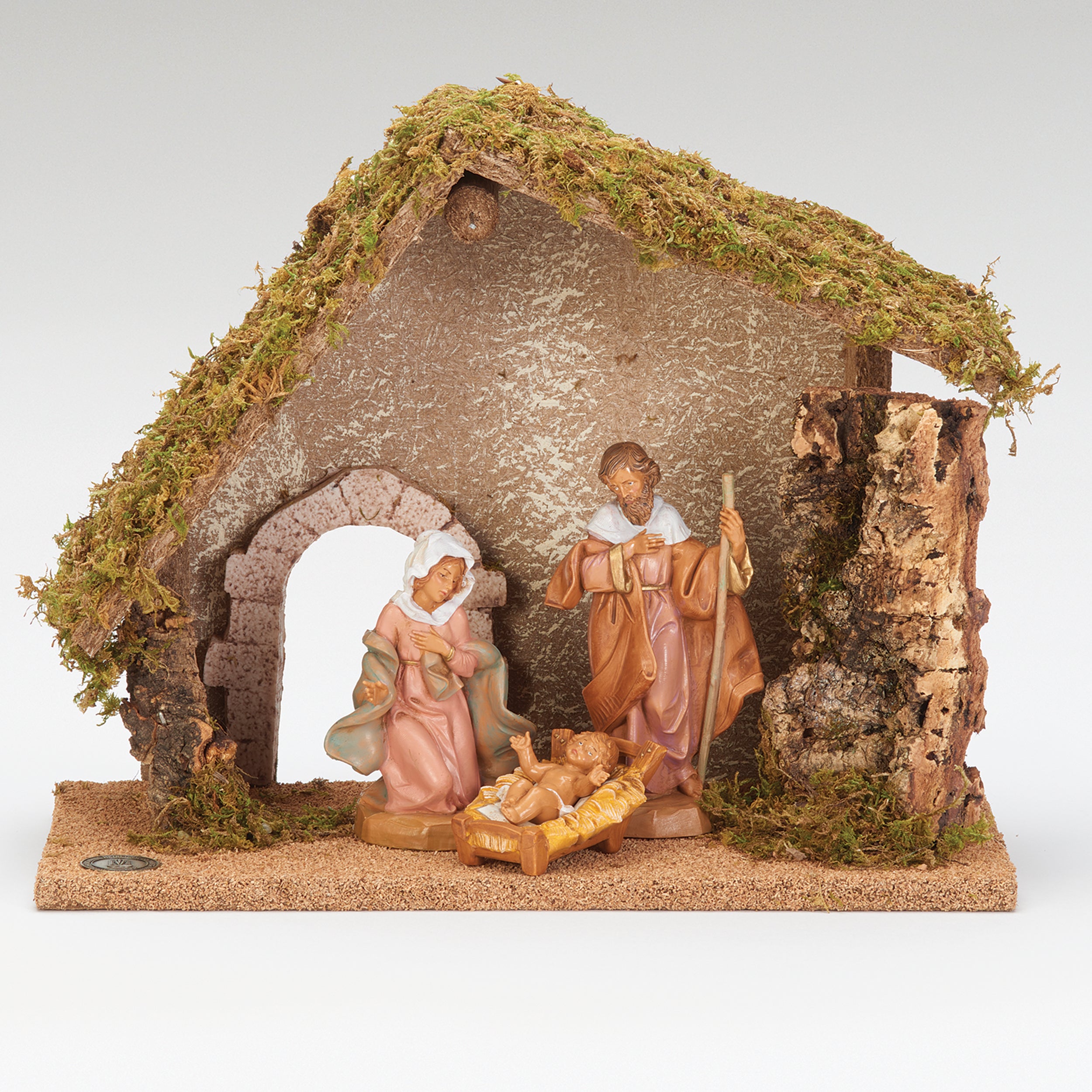 Fontanini 3-PC Nativity Starter Set with Italian Stable - 5" Scale