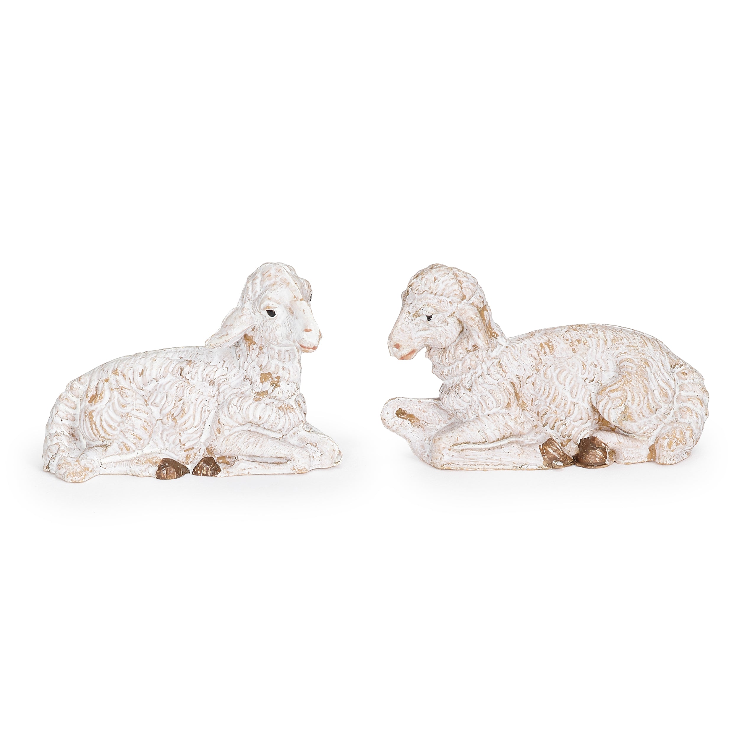 Fontanini White Sheep 6-PC Family - 5" Scale
