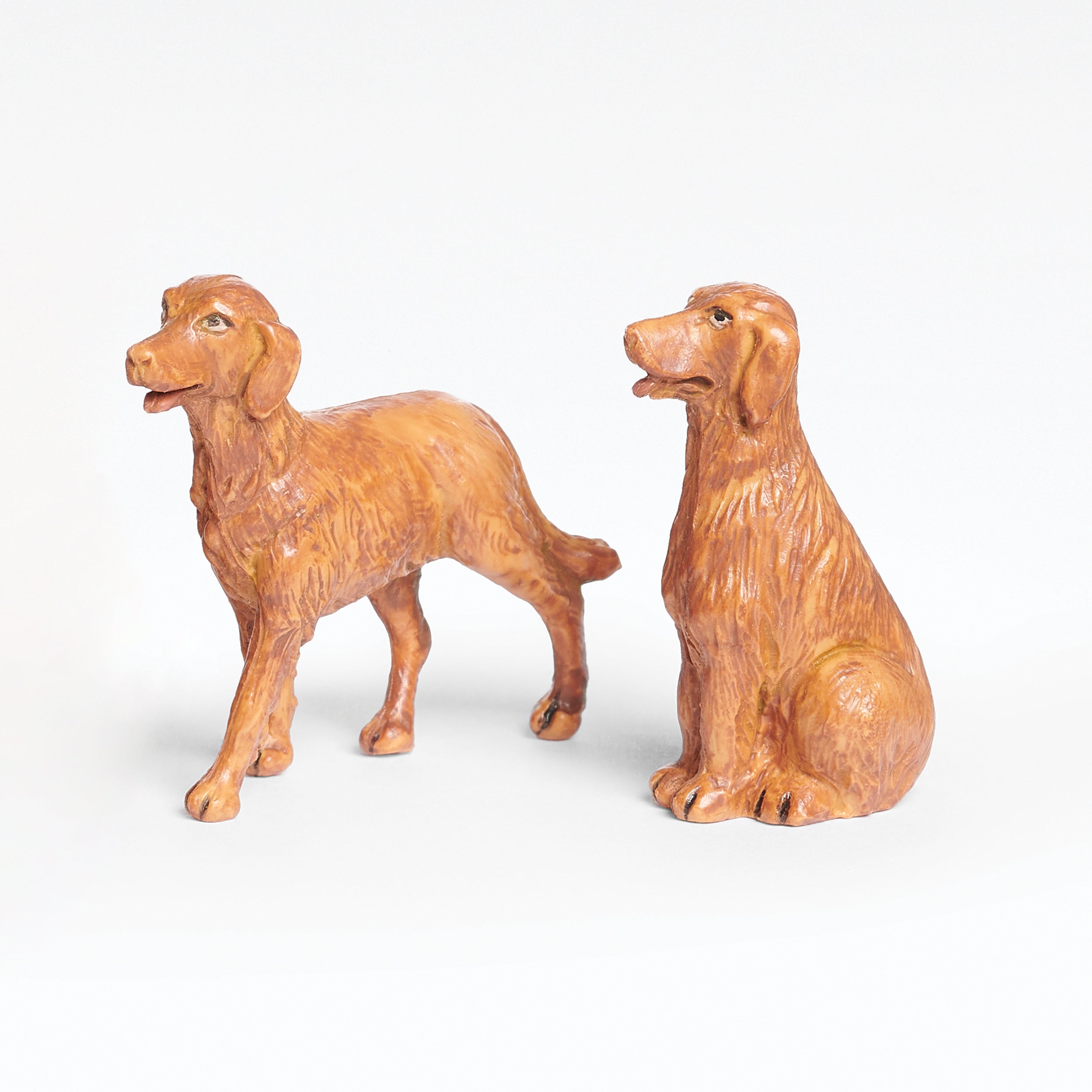 Fontanini Pair of Dogs Set - 3.5" Scale