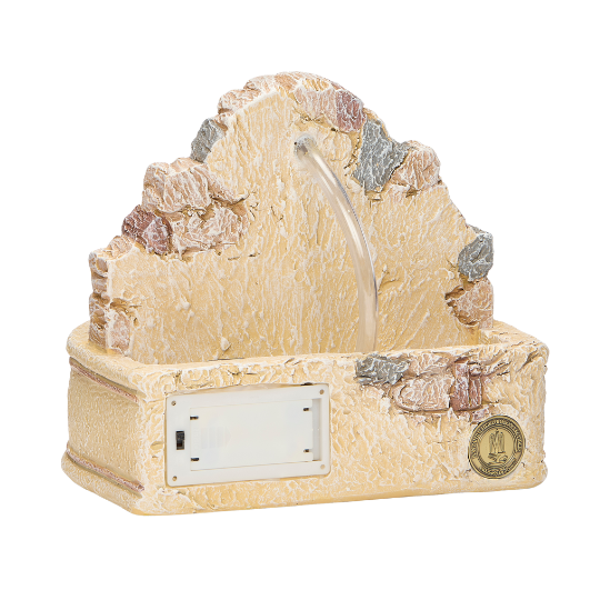 Fontanini Wall Fountain with Working Pump - 5" Scale