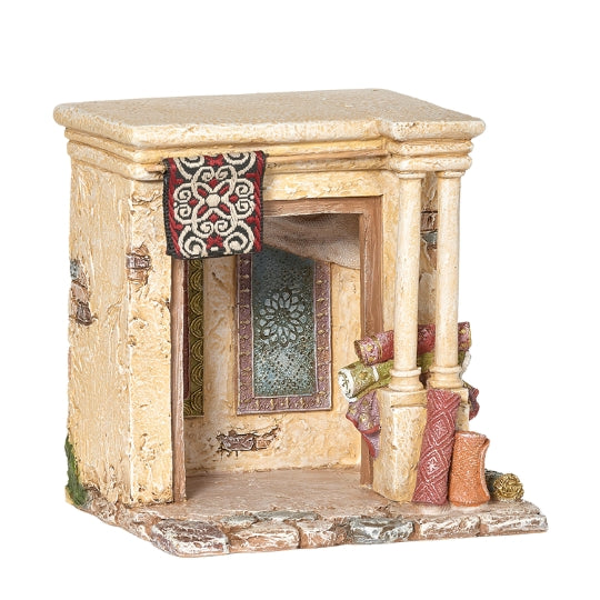 Fontanini Rug Merchant Shop - 5" Scale