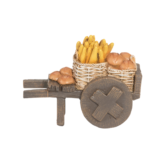 Fontanini Bread Cart – 5" Scale
