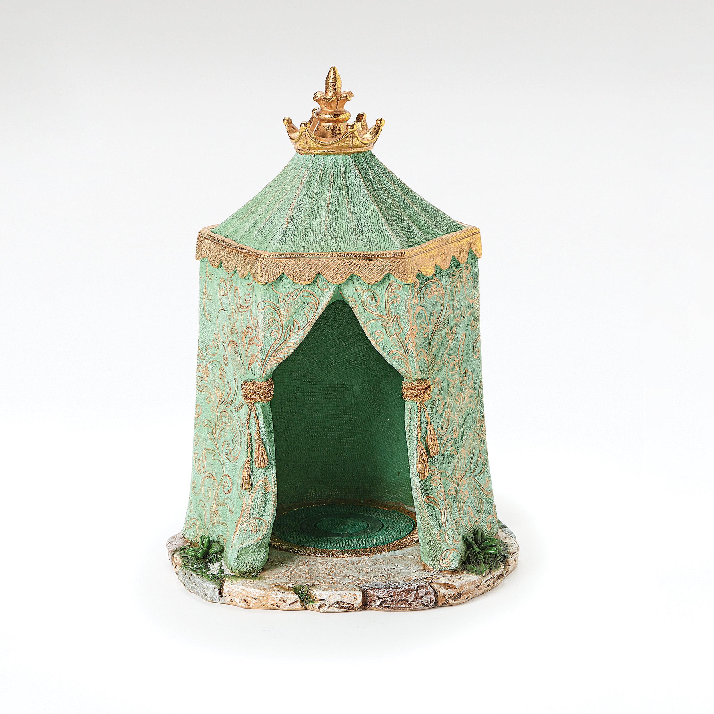 Fontanini Green King's Tent - 5" Scale