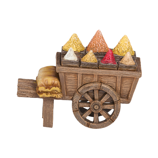 Fontanini Spice Cart – 5" Scale