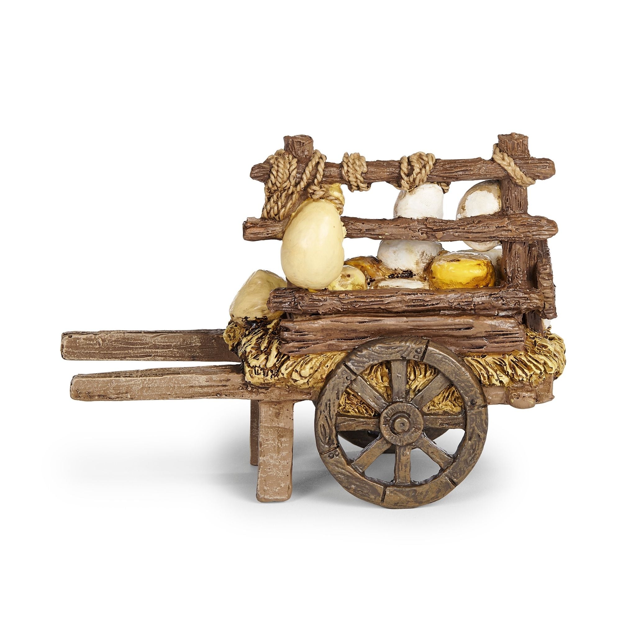 Fontanini Cheese Cart - 5" Scale