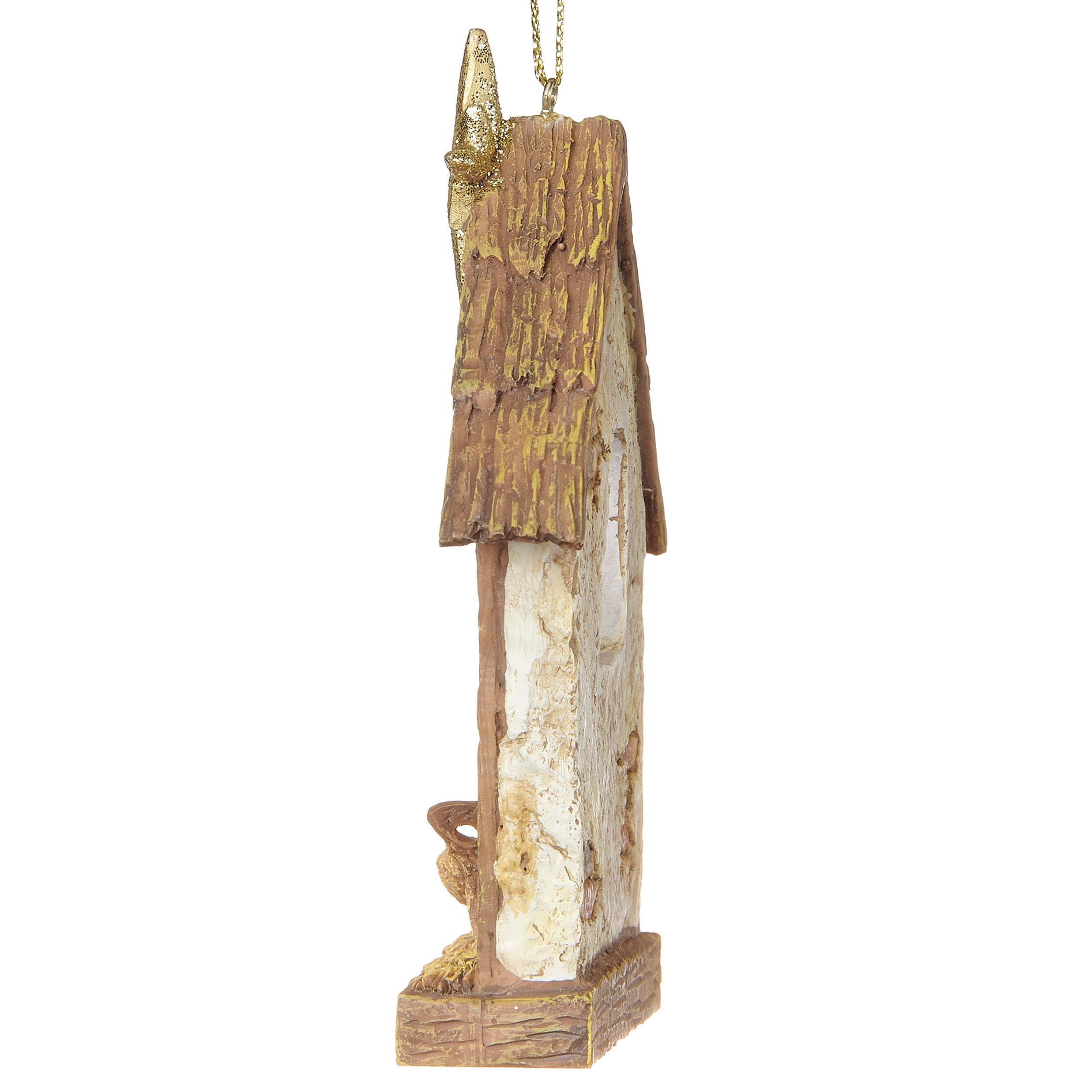Fontanini Peace on Earth Nativity Ornament with Stable & Star
