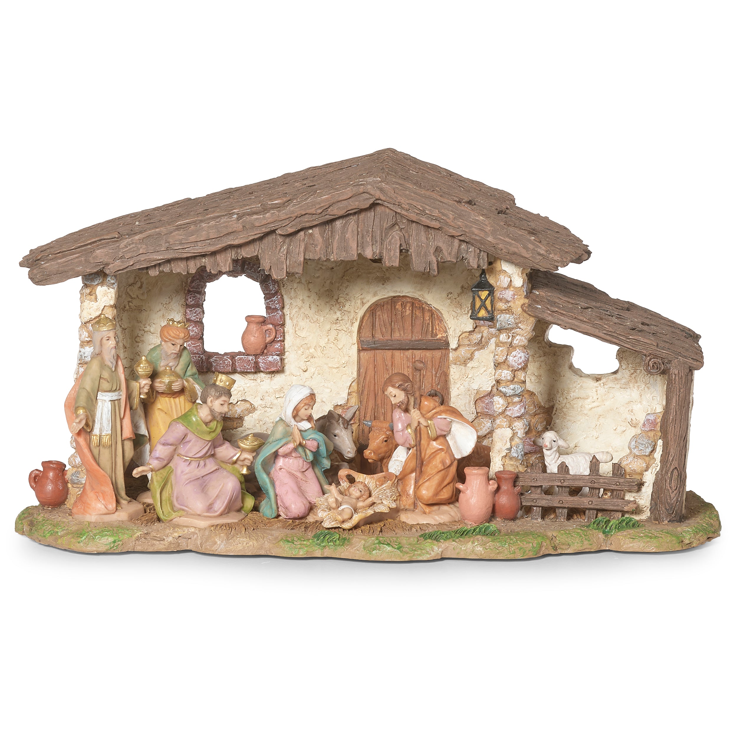 Fontanini Lighted Musical Nativity - "Silent Night"