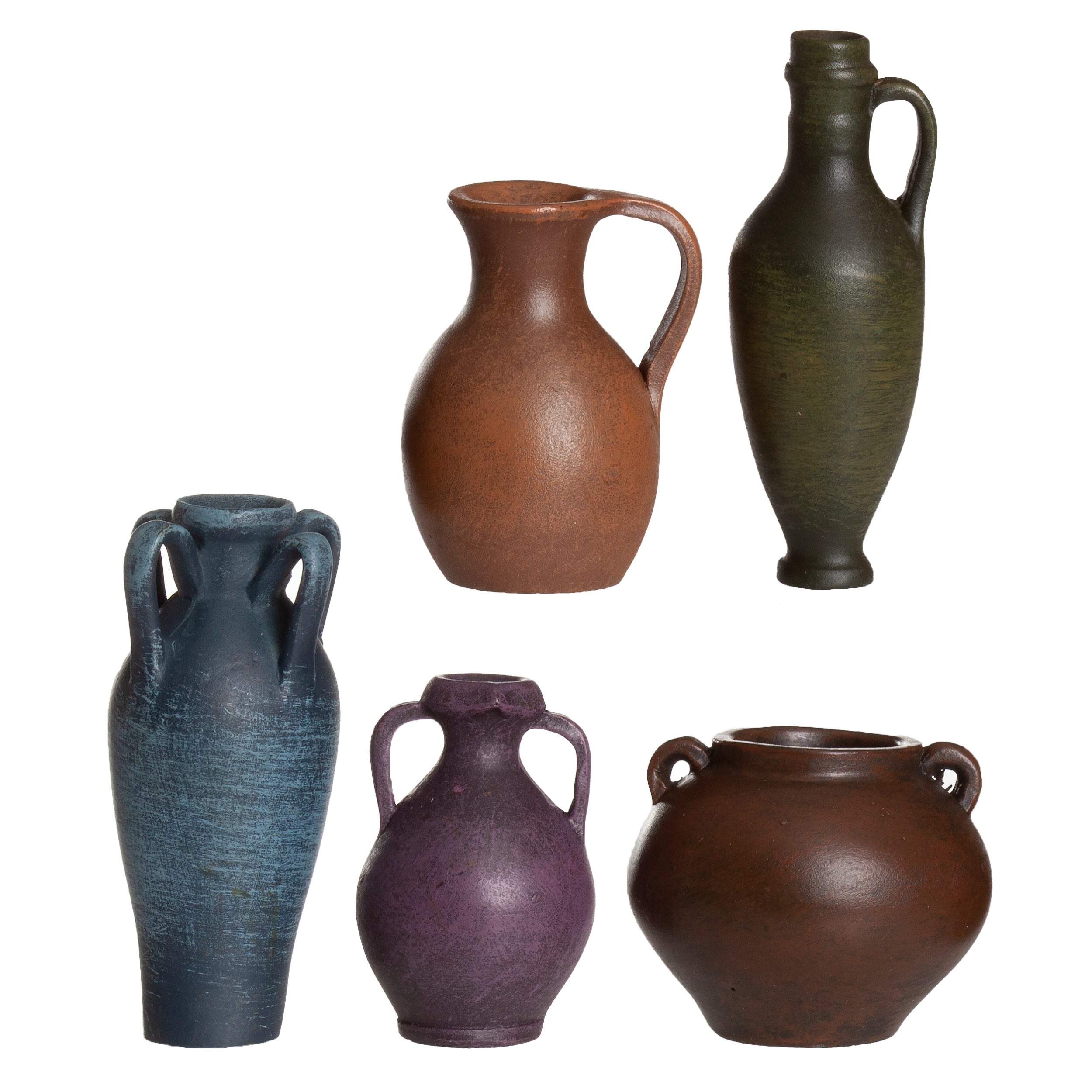 Fontanini Clay Water Jugs Set - 5" Scale