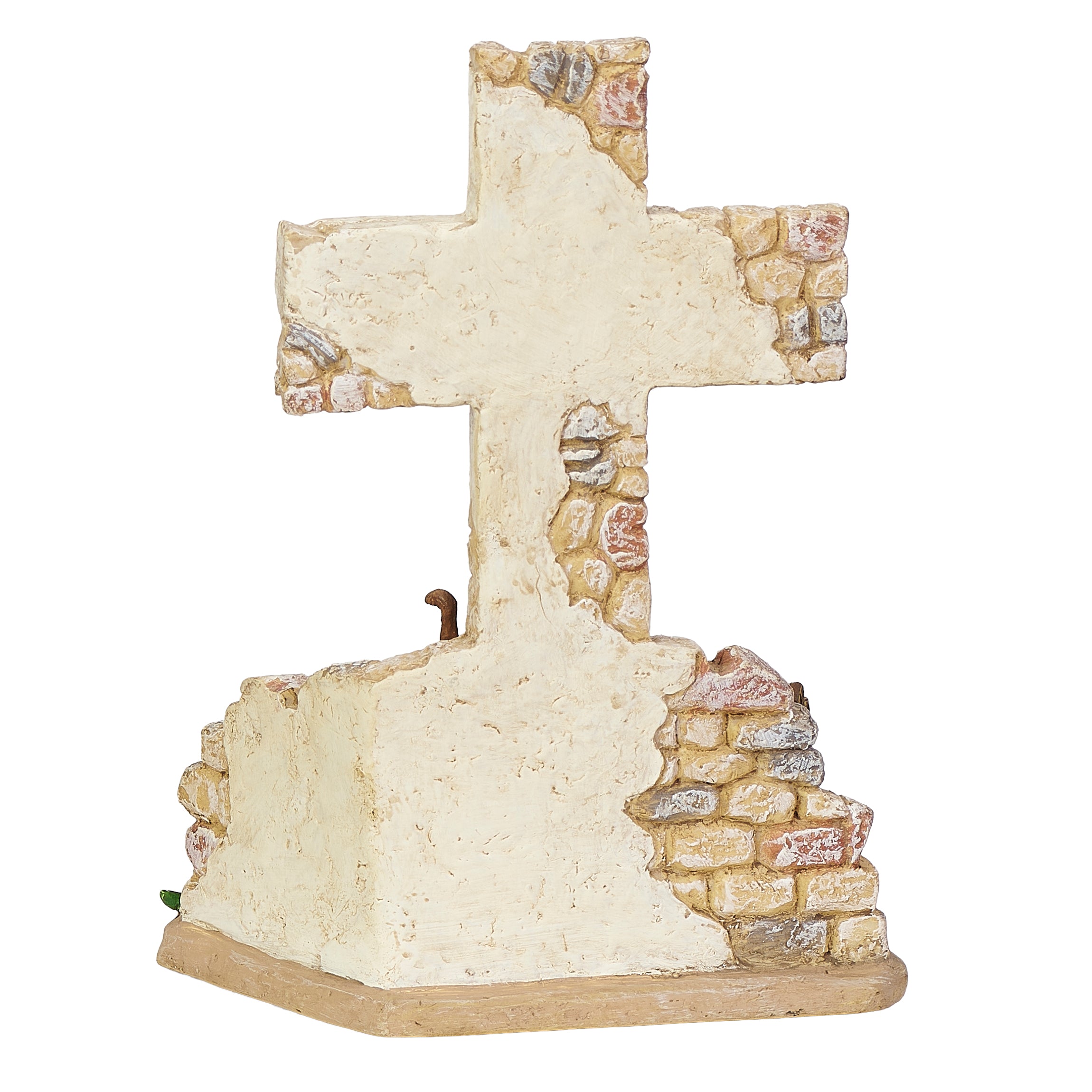 Fontanini Nativity Cross Tabletop with Bible Verse