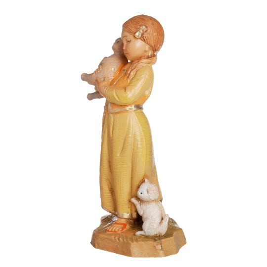 Fontanini Filia the Girl with Cats - 5" Scale