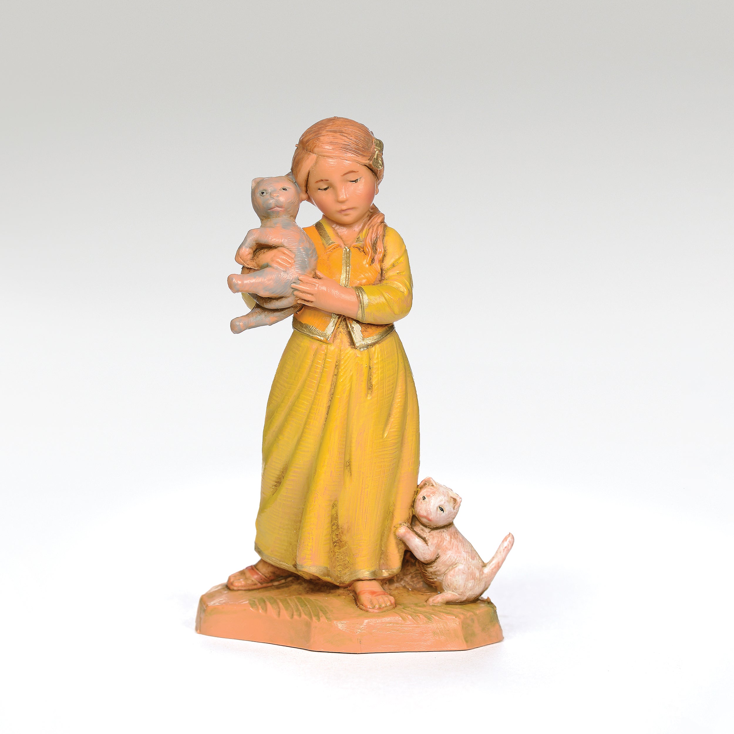 Fontanini Filia the Girl with Cats - 5" Scale