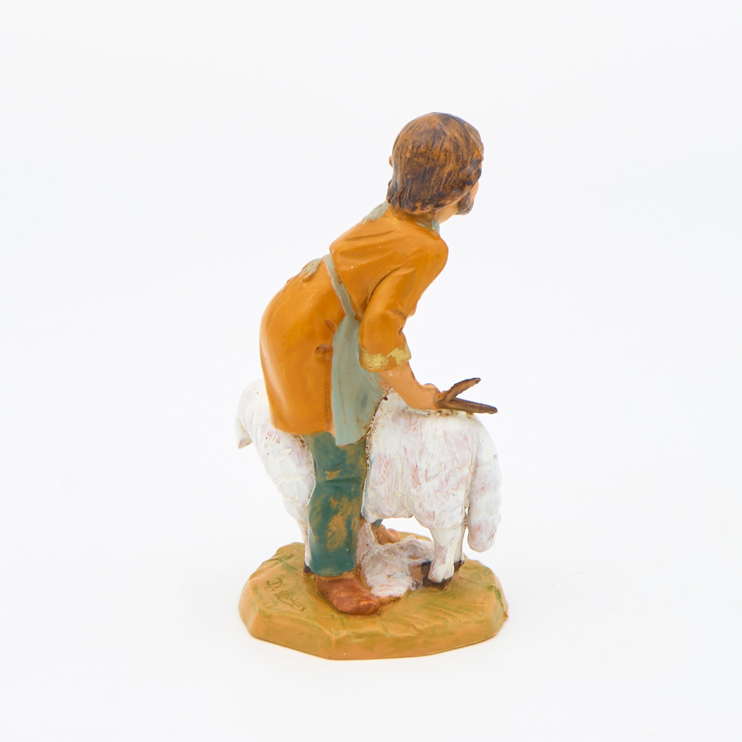 Fontanini Eder the Sheep Shearer - 5" Scale
