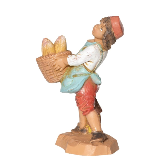 Fontanini Isaak the Baker Child - 5" Scale