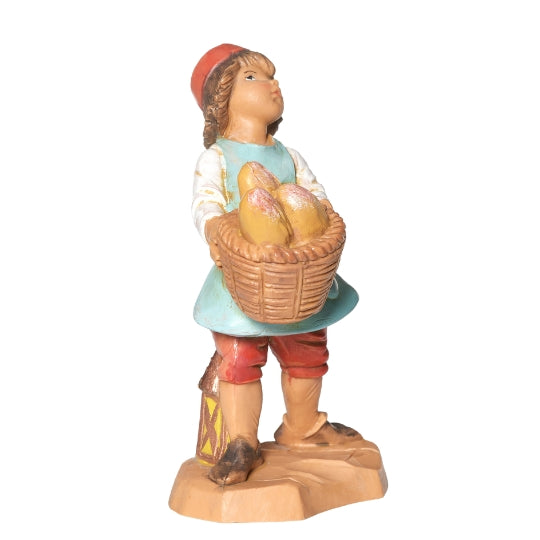 Fontanini Isaak the Baker Child - 5" Scale