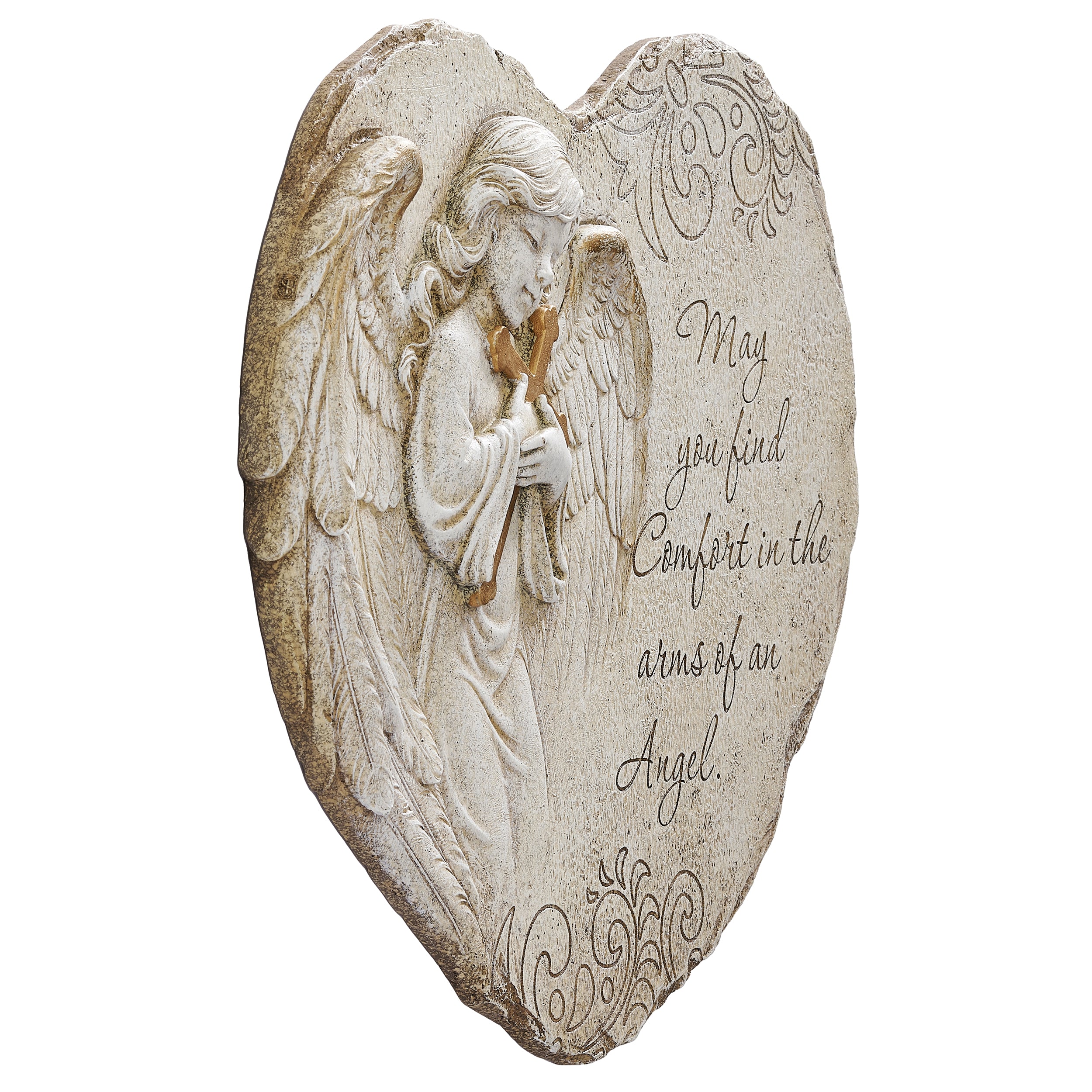 Joseph's Studio Memorial Angel Stepping Stone Garden