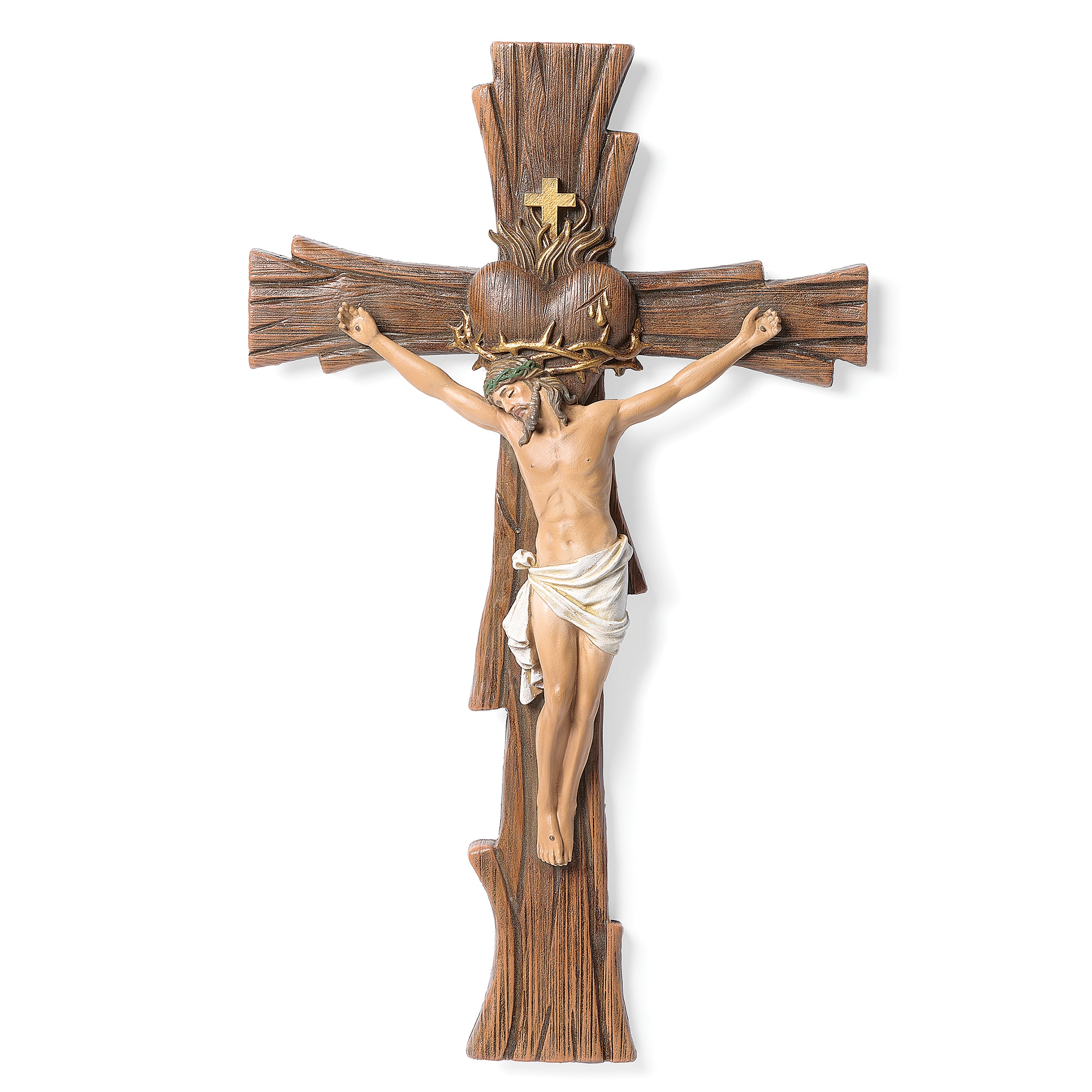 Joseph's Studio Sacred Heart Crucifix