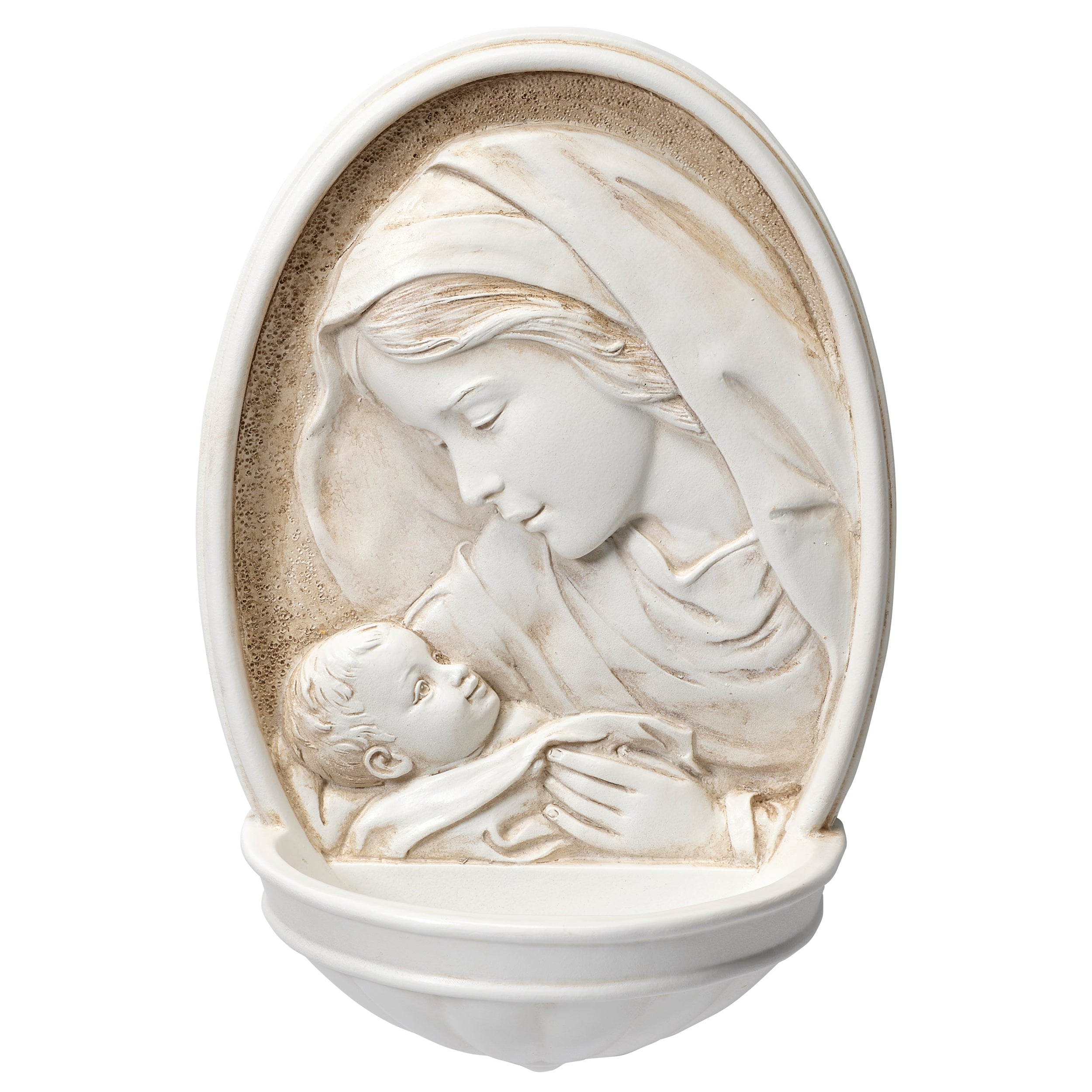 Joseph's Studio Madonna & Child Holy Water Font – Renaissance Collection