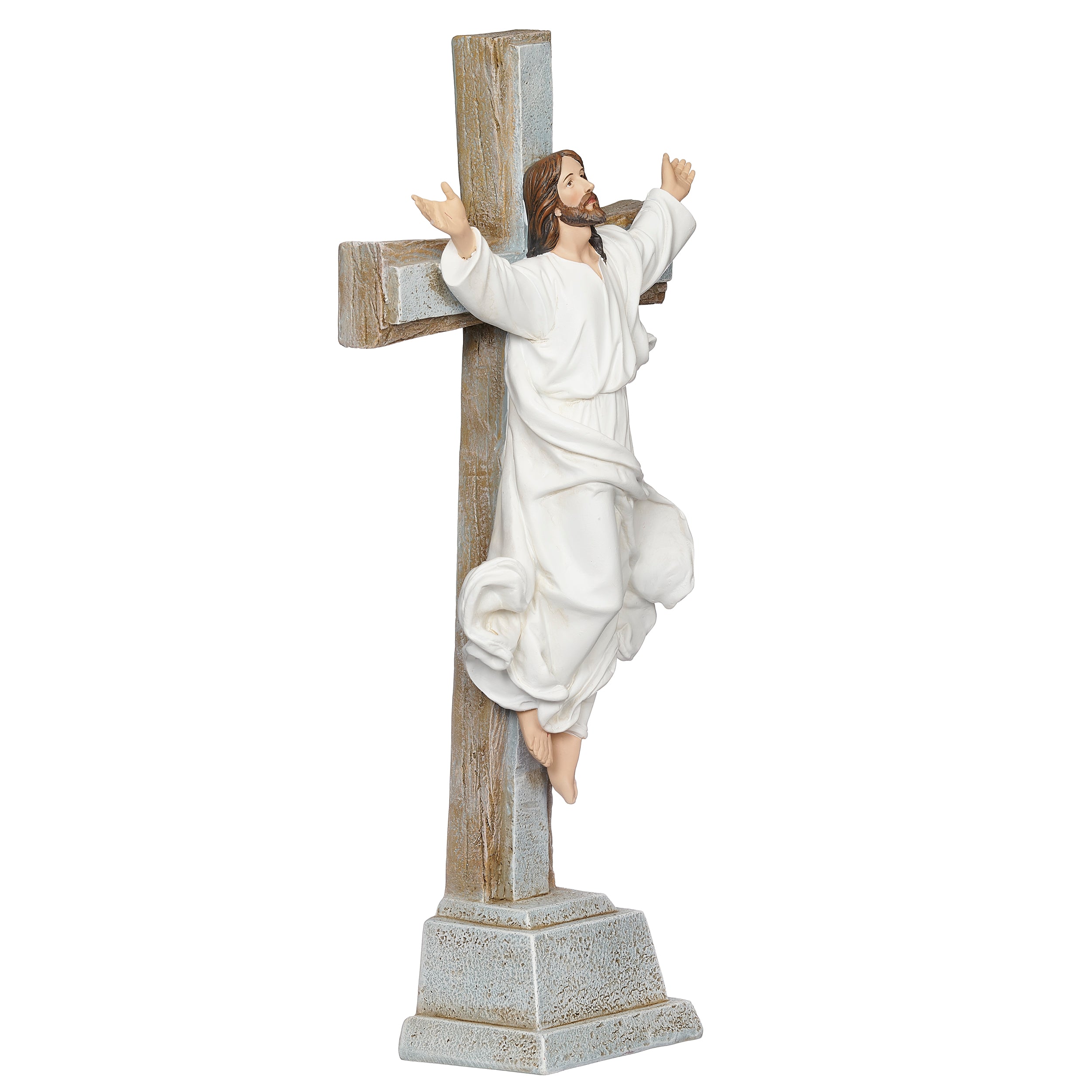 Joseph's Studio Risen Christ Standing Cross - Life of Christ