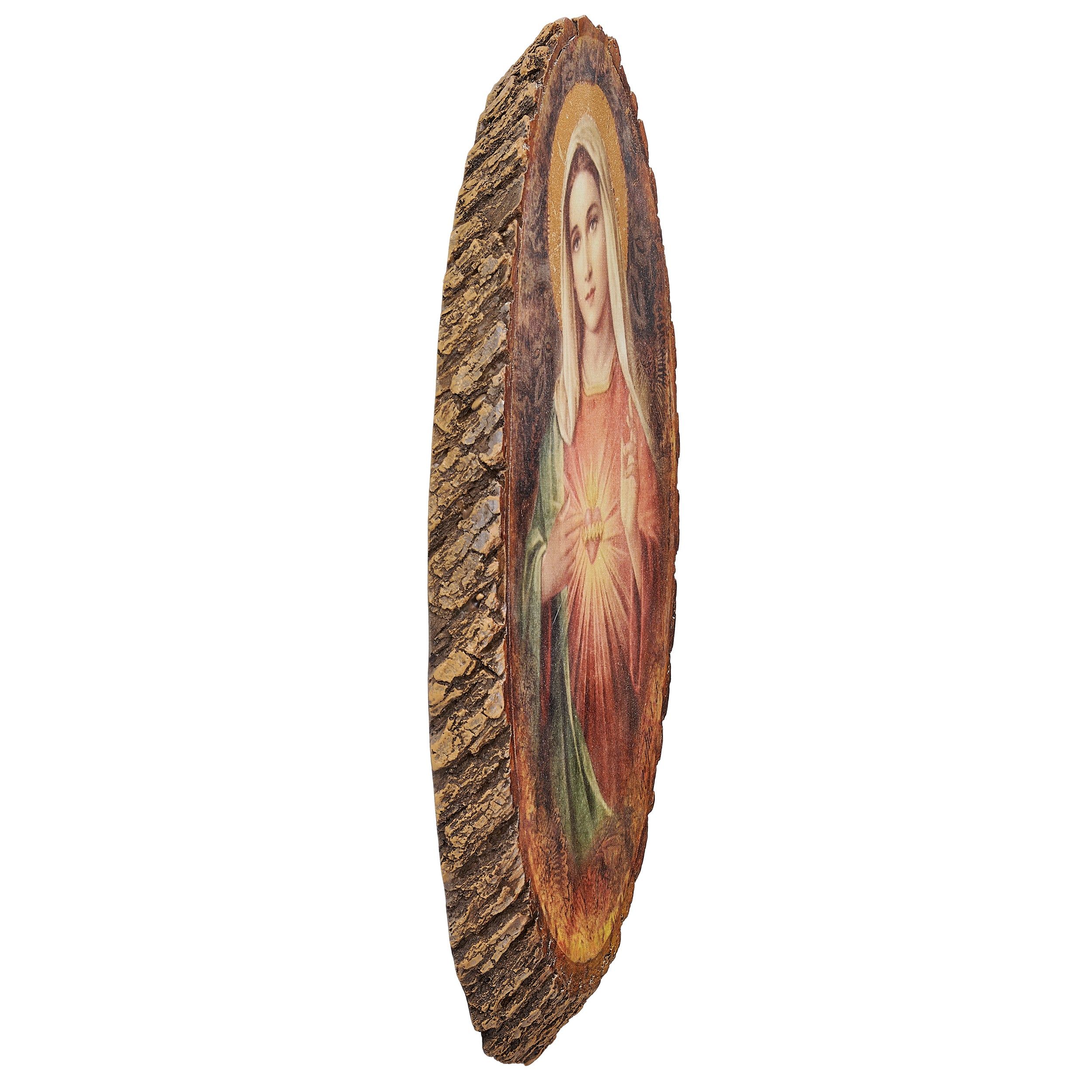 Joseph's Studio Immaculate Heart Oval Wall Plaque