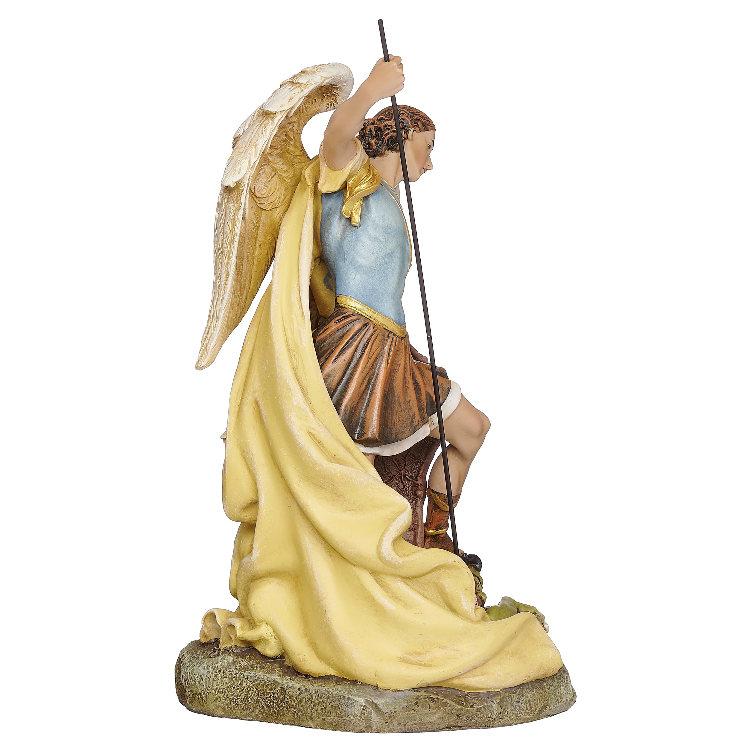 Joseph’s Studio St. Michael Figure Candle Holder