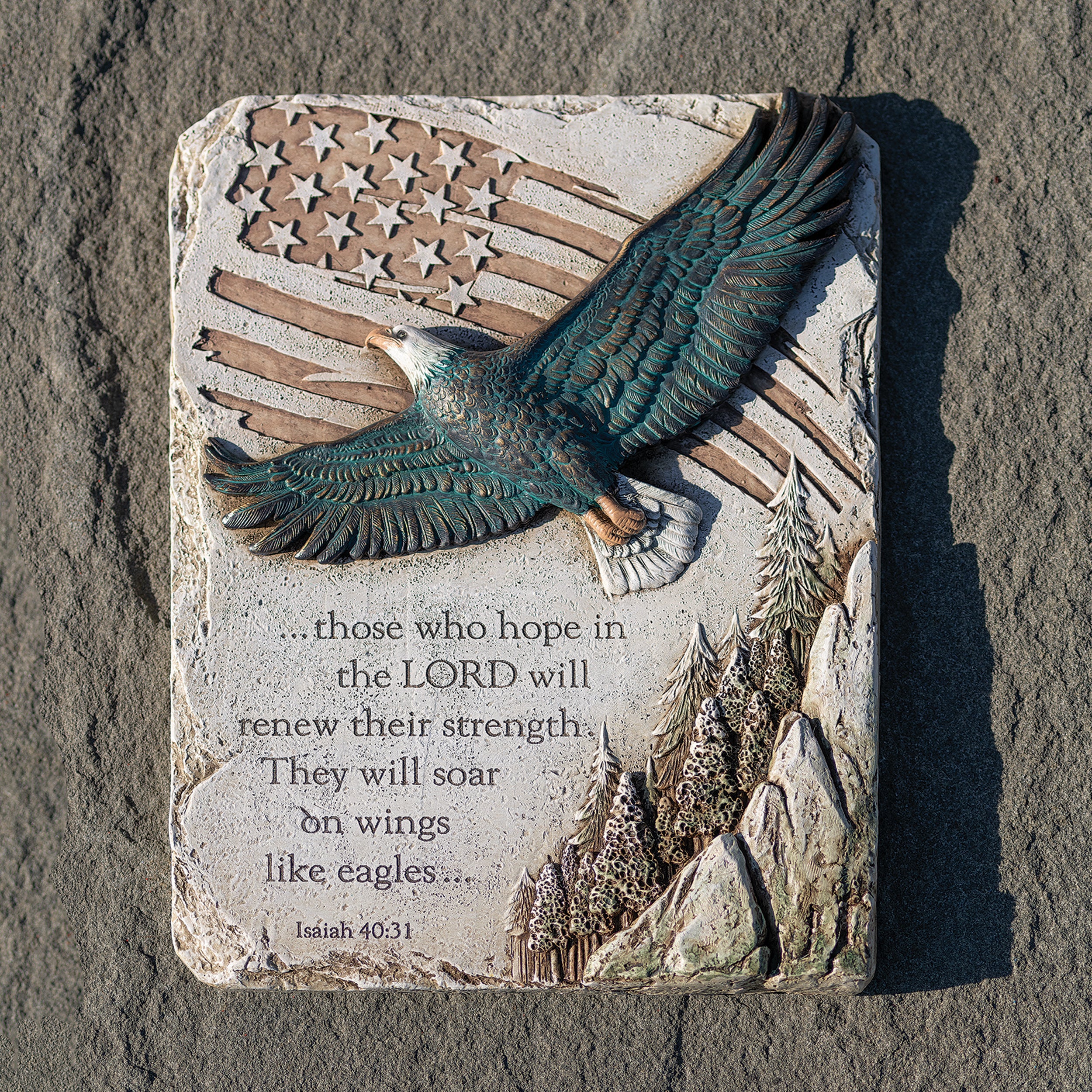 Joseph's Studio Eagle's Wings Plaque