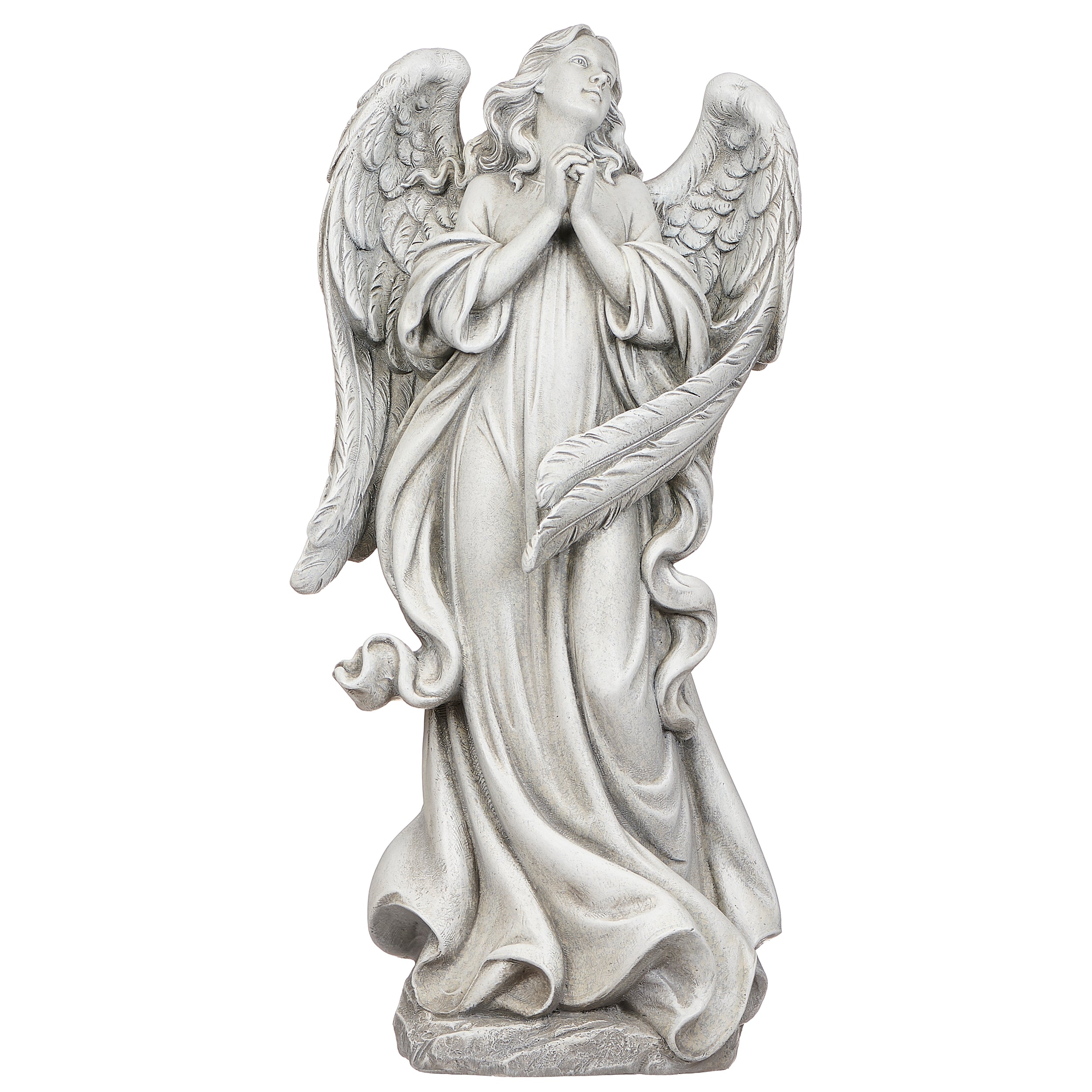 Joseph's Studio Standing Praying Angel Garden Statue