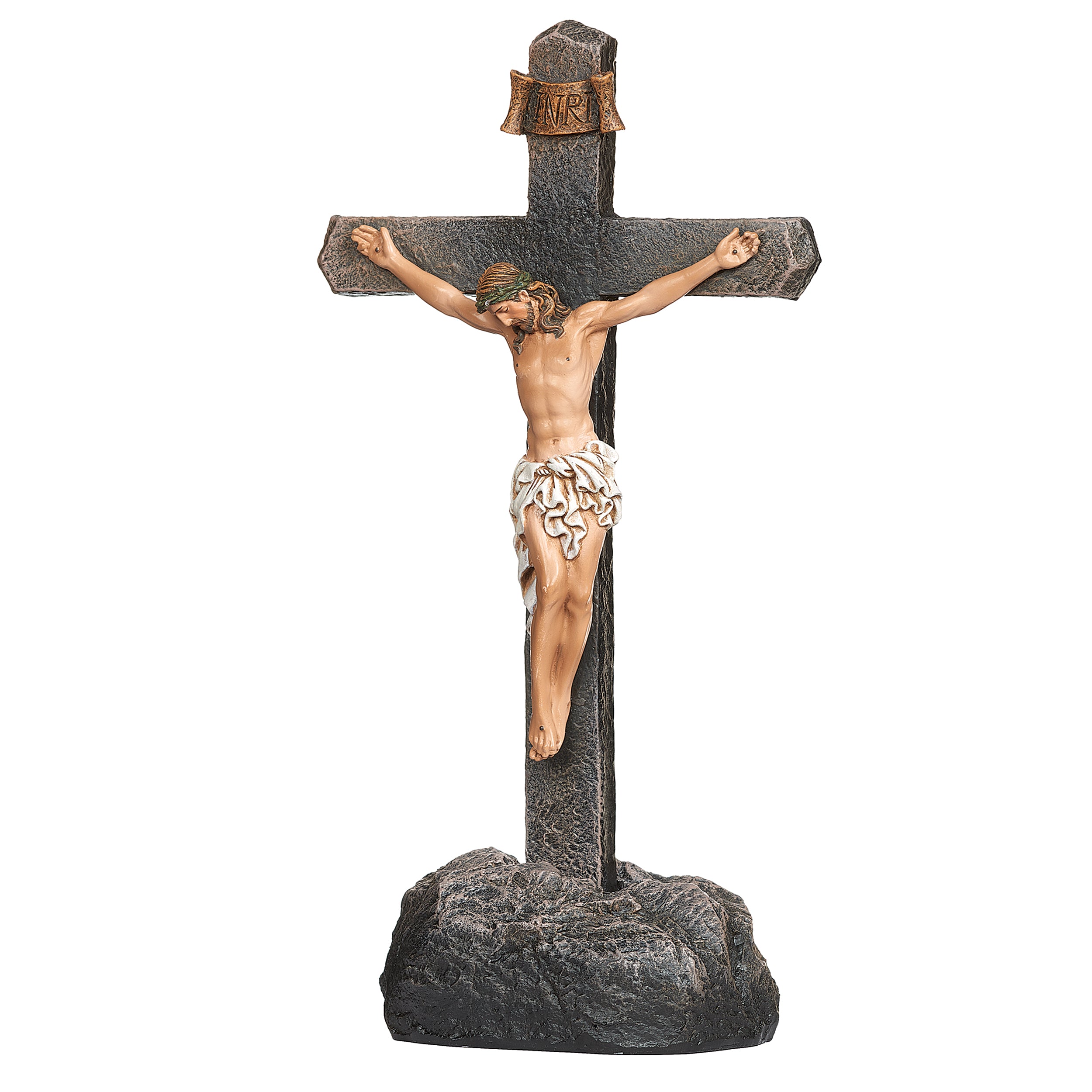 Joseph's Studio Crucifix with Stand