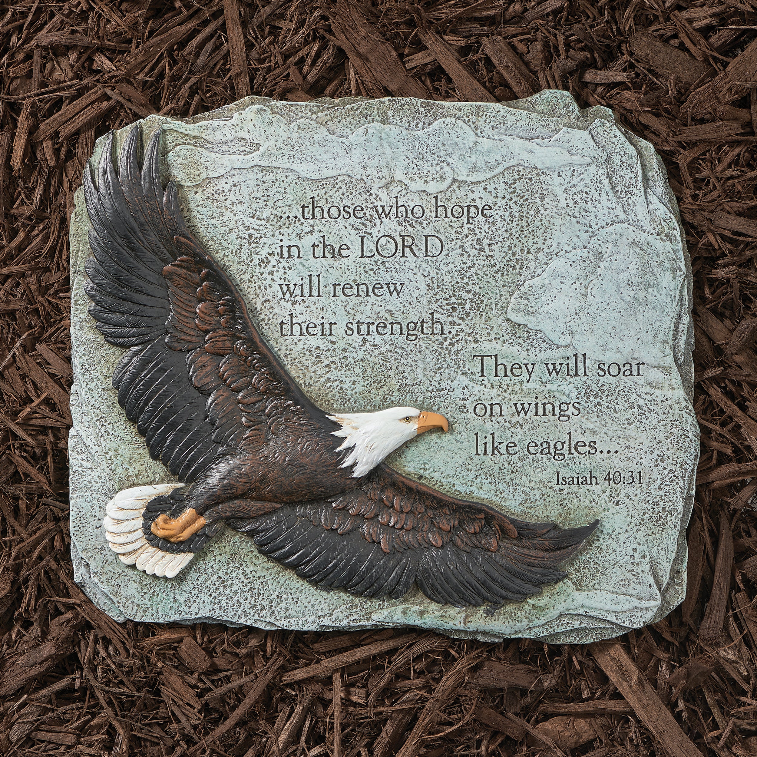 Joseph's Studio Eagle's Wings Garden Stone
