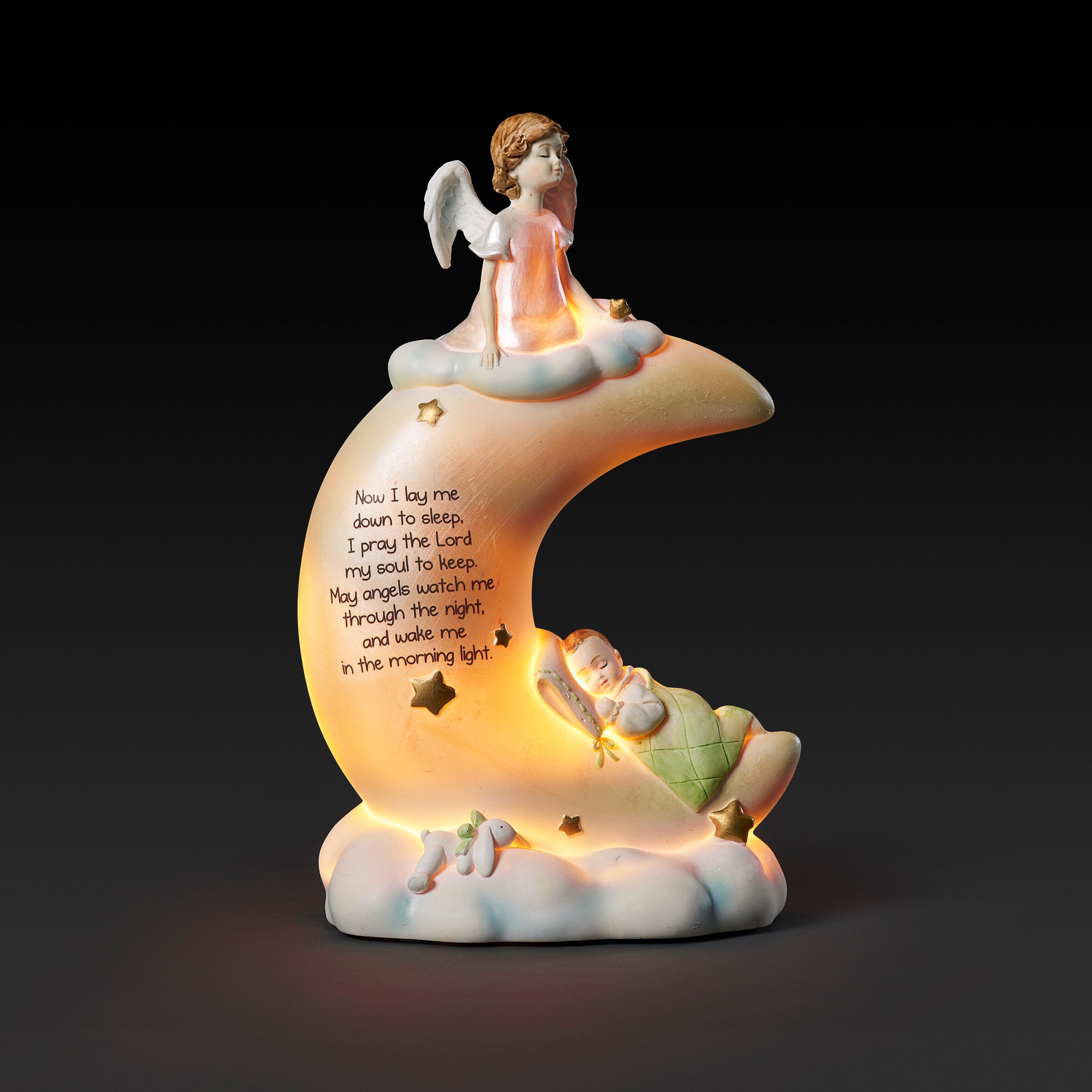 "Now I Lay Me Down to Sleep" Moon Night-Light