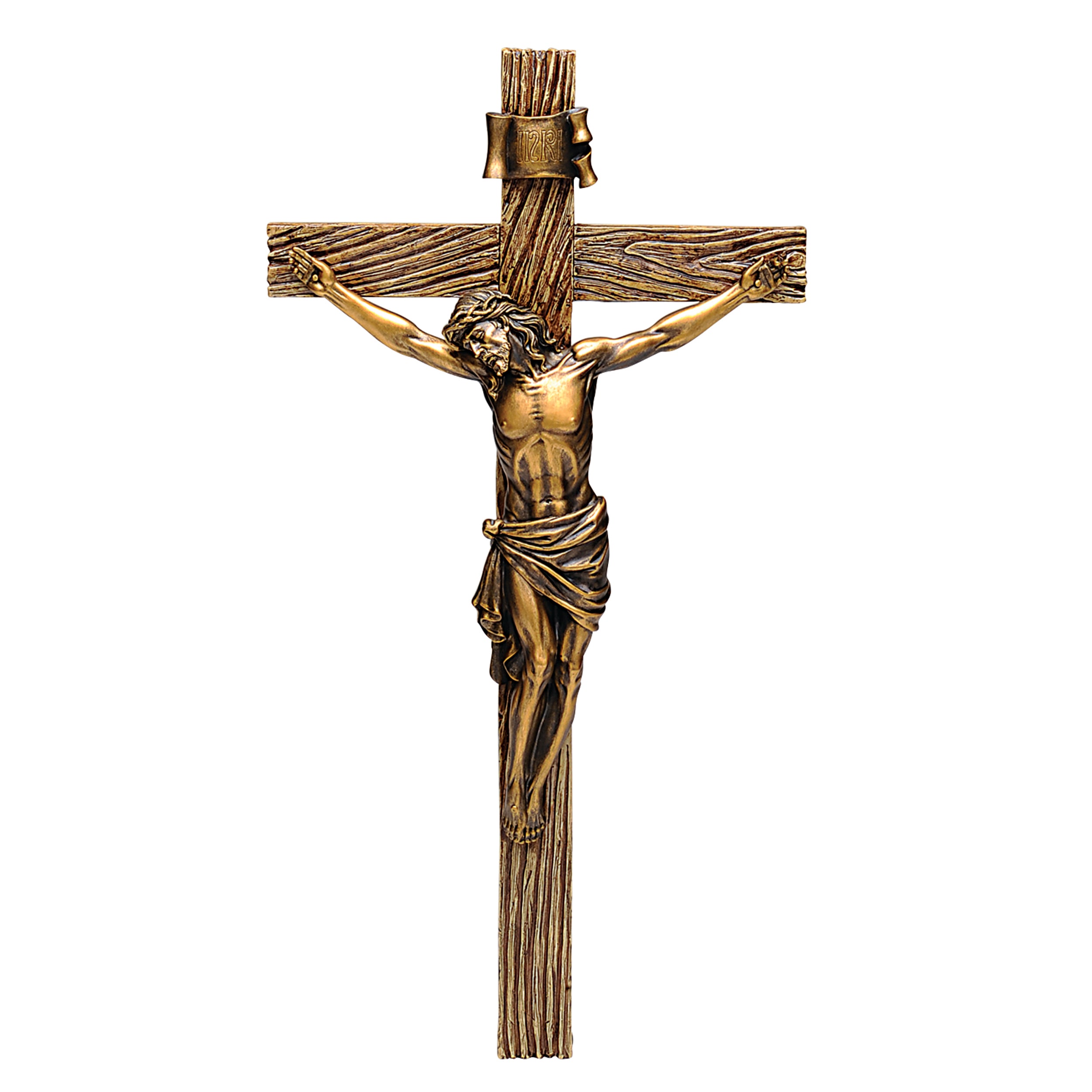 Joseph's Studio Antique Gold Crucifix