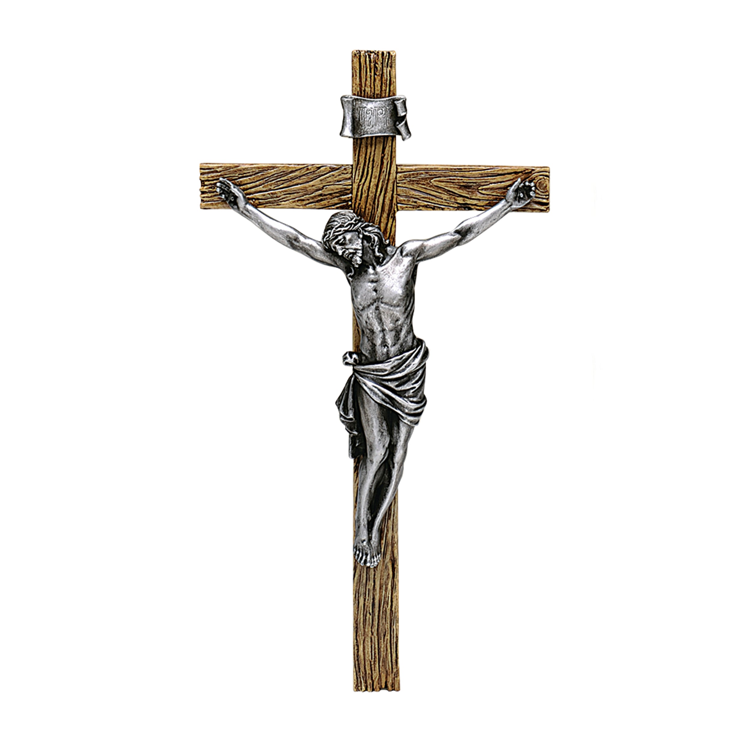 Joseph's Studio Antique Silver Crucifix