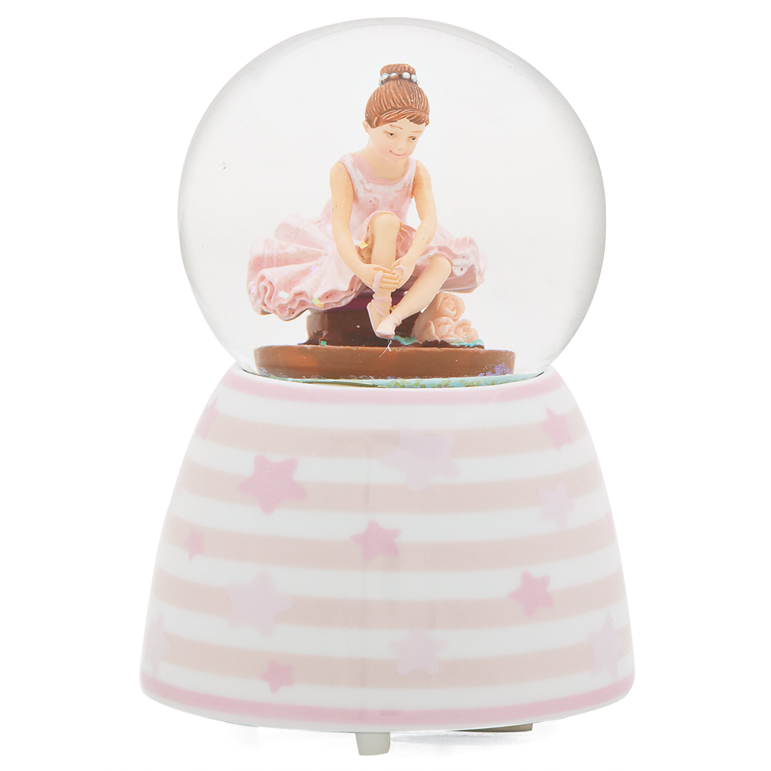 Glitterdome Musical Ballerina with Star Base - 