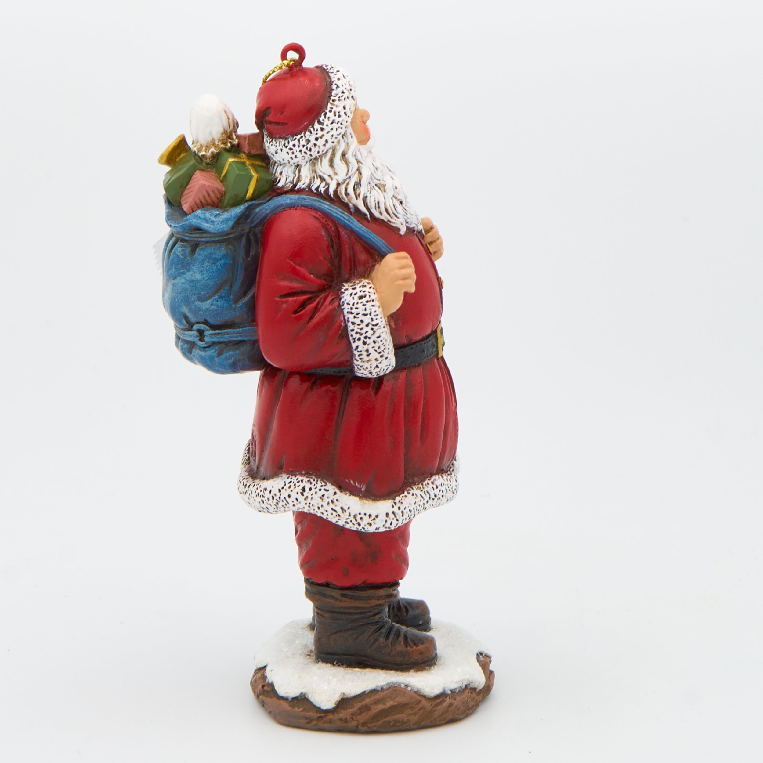 Joseph's Studio Santa with Giftbag Ornament
