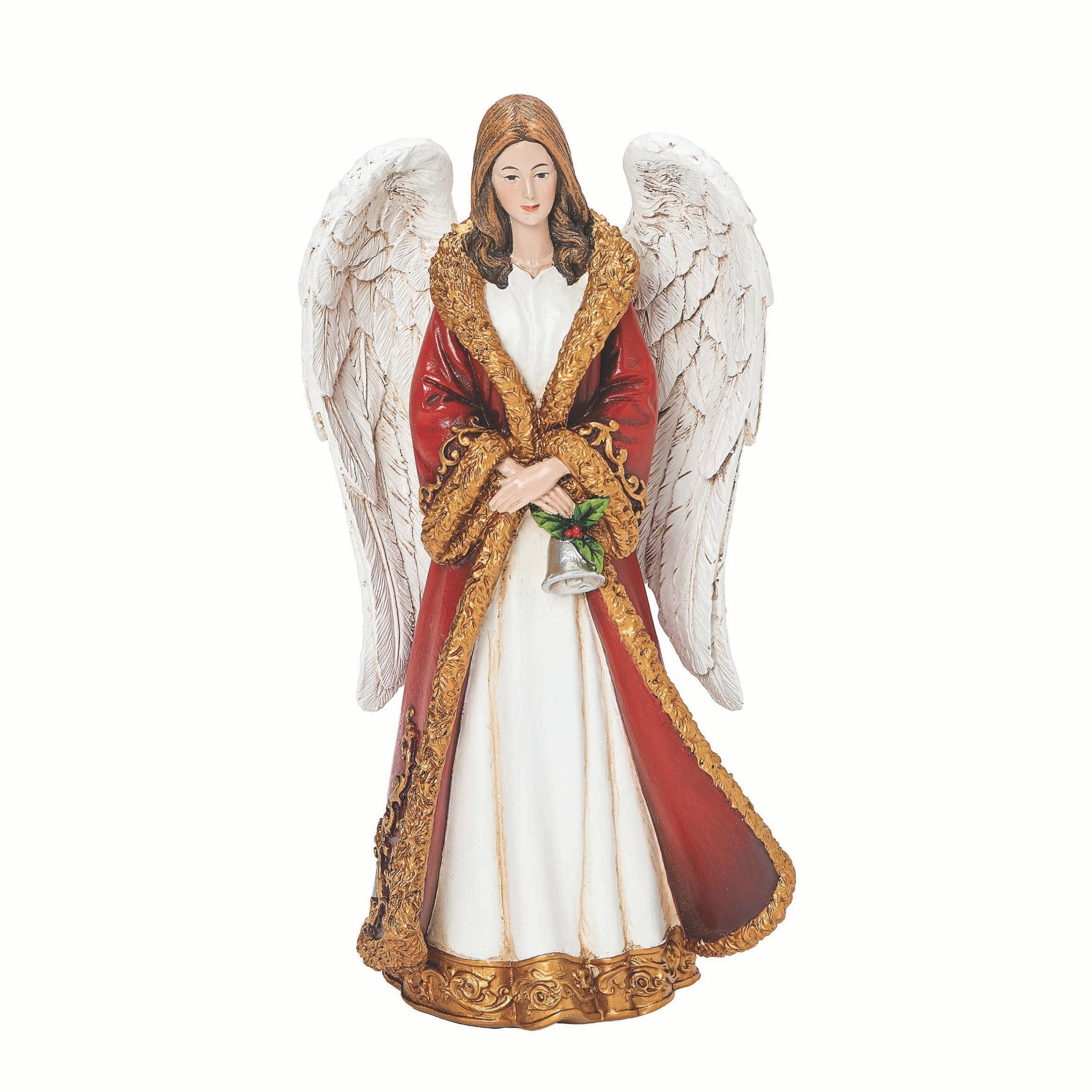Joseph's Studio Angel Holding Bell Figure
