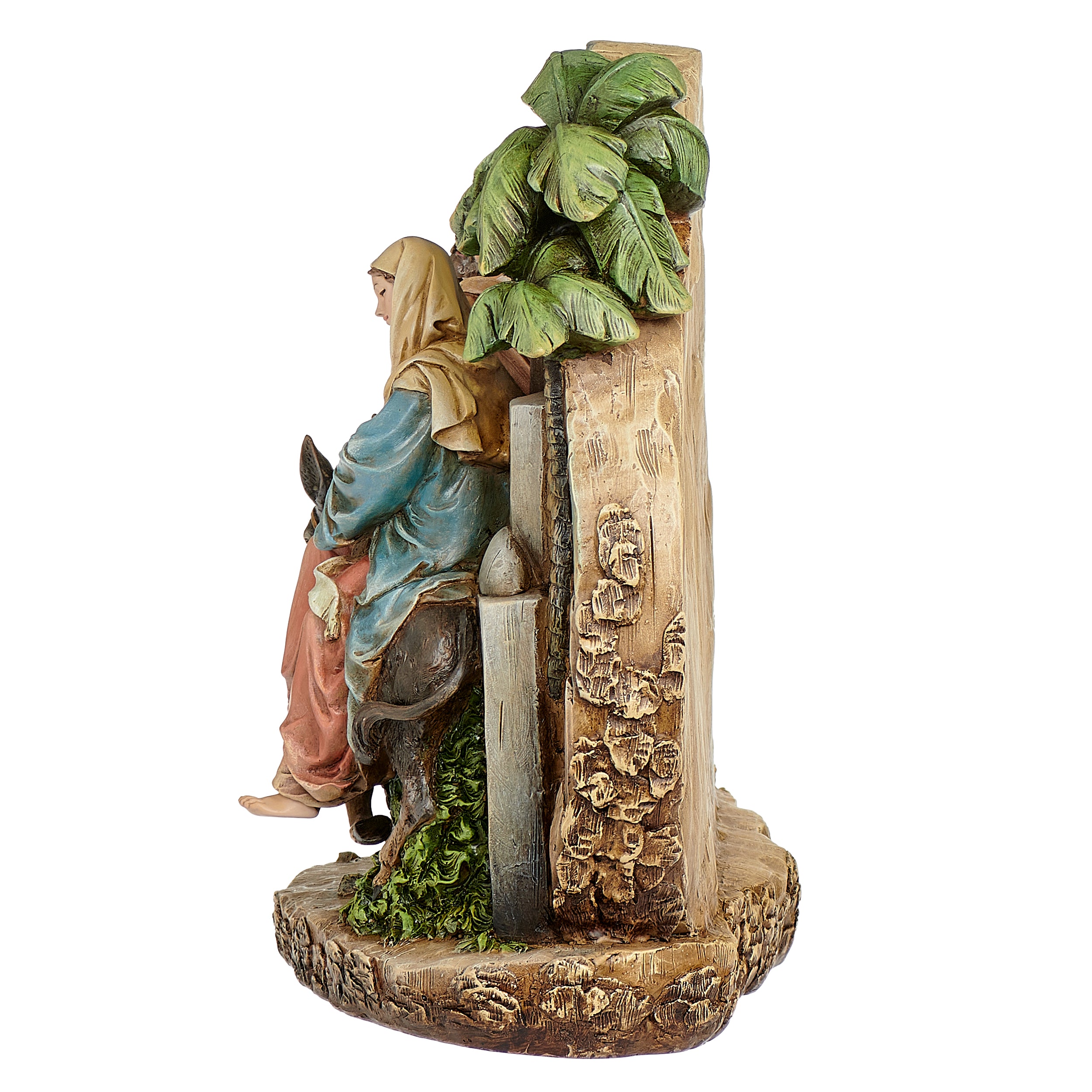 Joseph's Studio Mary and Joseph on Donkey Figure